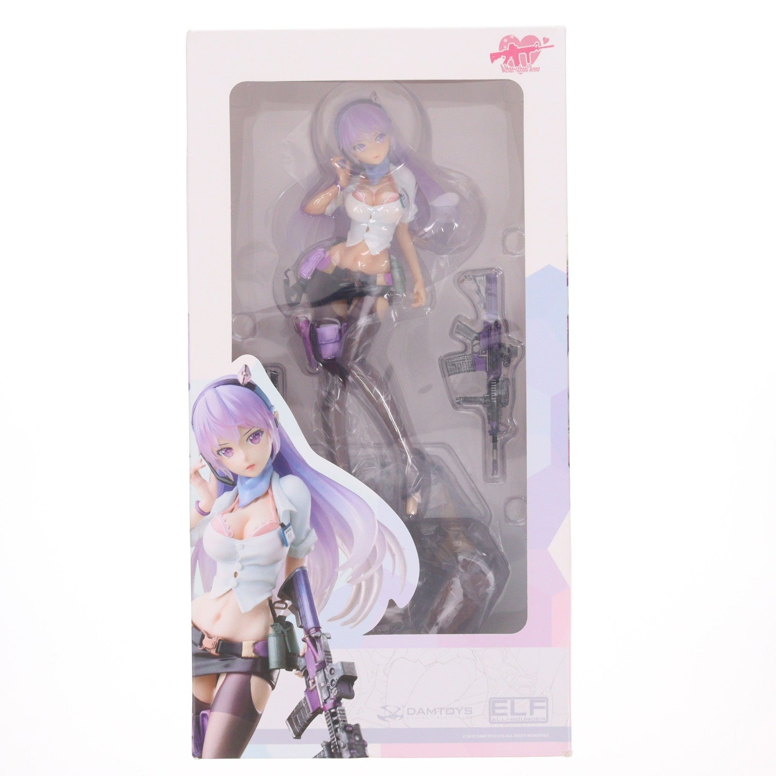 【中古即納】[FIG] アフタースクール アリーナ ファーストショット オールラウンダー ELF(エルフ) 1/7 完成品 フィギュア(DMF001)(海外流通パッケージ) ダムトイ(20190426)