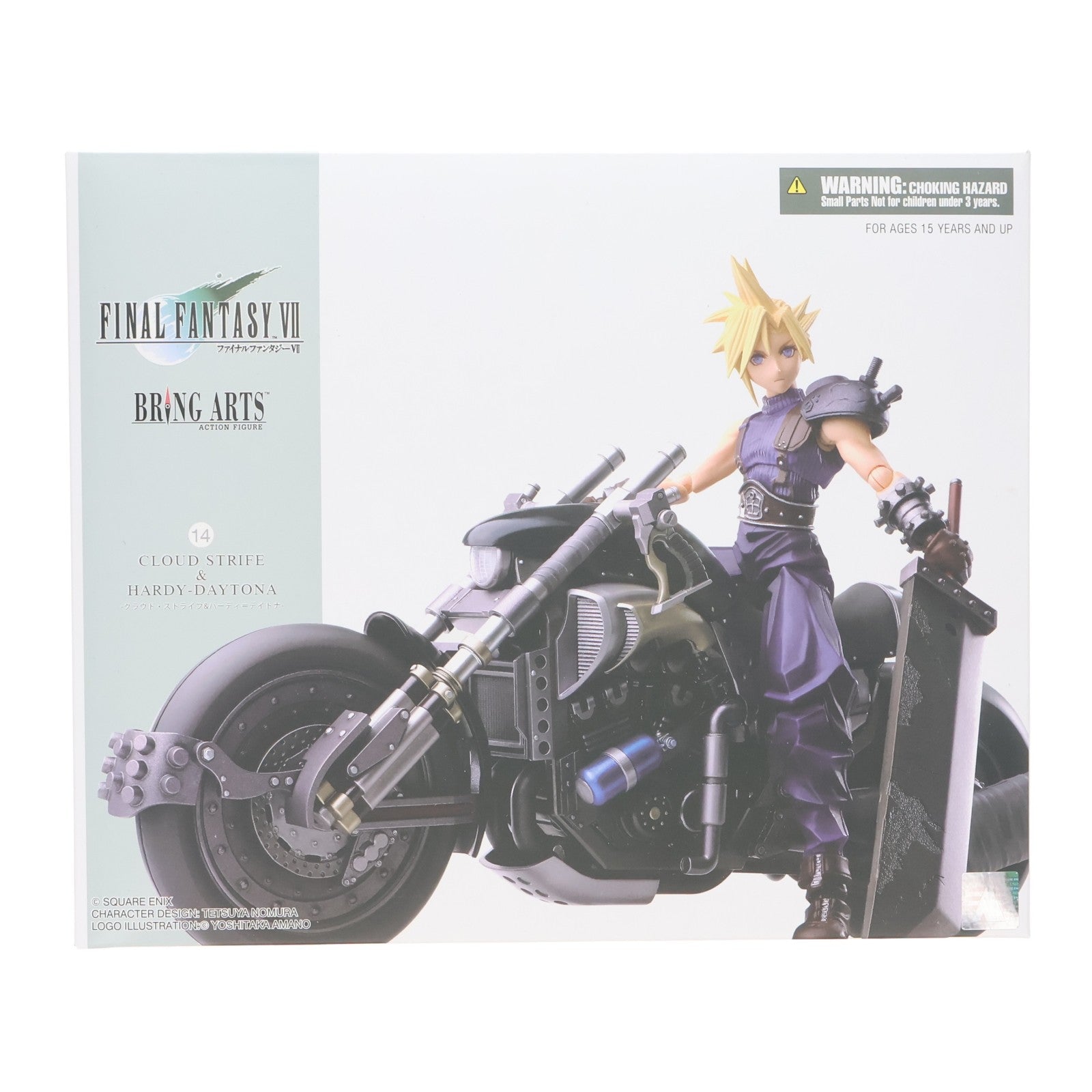 【中古即納】[FIG] BRING ARTS(ブリングアーツ) クラウド・ストライフ&ハーディ=デイトナ FINAL FANTASY VII(ファイナルファンタジー7) 完成品 可動フィギュア スクウェア・エニックス(20250531)