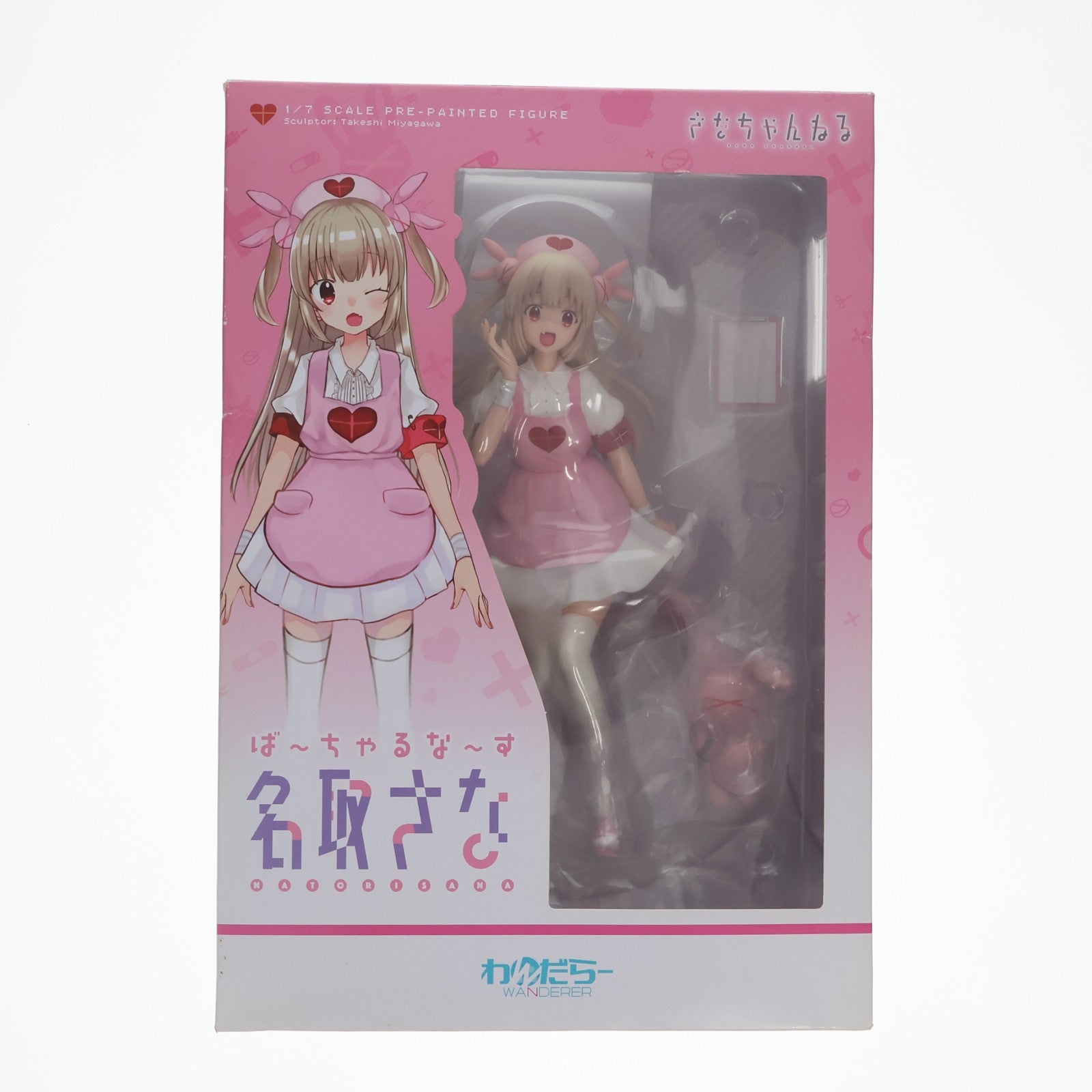 【中古即納】[FIG] ば～ちゃるな～す 名取さな(なとりさな) 1/7 完成品 フィギュア わんだらー(20200619)