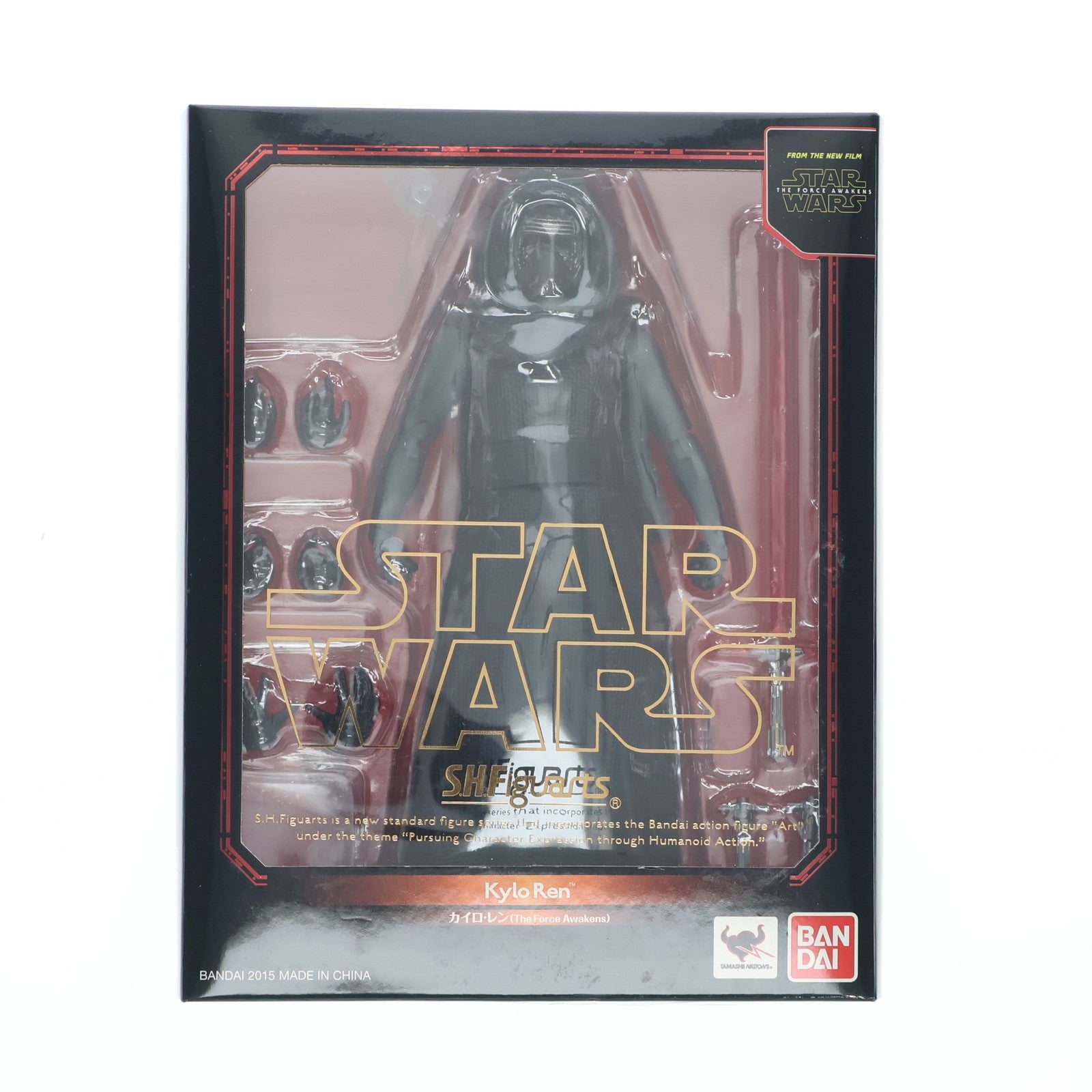 【中古即納】[FIG] S.H.Figuarts(フィギュアーツ) カイロ・レン STAR WARS(スター・ウォーズ)/フォースの覚醒 完成品 可動フィギュア バンダイ(20151218)