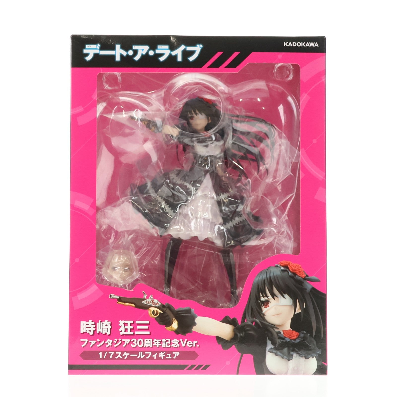 【中古即納】[FIG] 時崎狂三(ときさきくるみ) ファンタジア30周年記念Ver. デート・ア・ライブ 1/7 完成品 フィギュア KADOKAWA(カドカワ)(20190329)