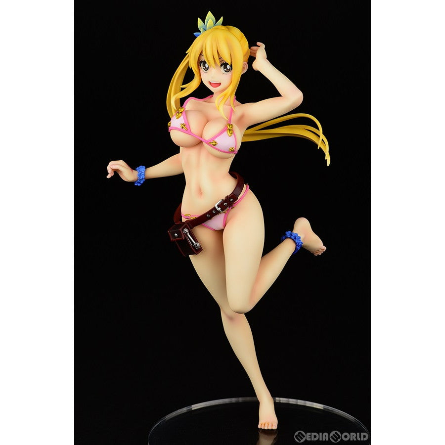 【中古即納】[FIG] ルーシィ・ハートフィリア・水着Gravure_Style/ver.Side tail FAIRY TAIL(フェアリーテイル) 1/6 完成品 フィギュア オルカトイズ(20191123)