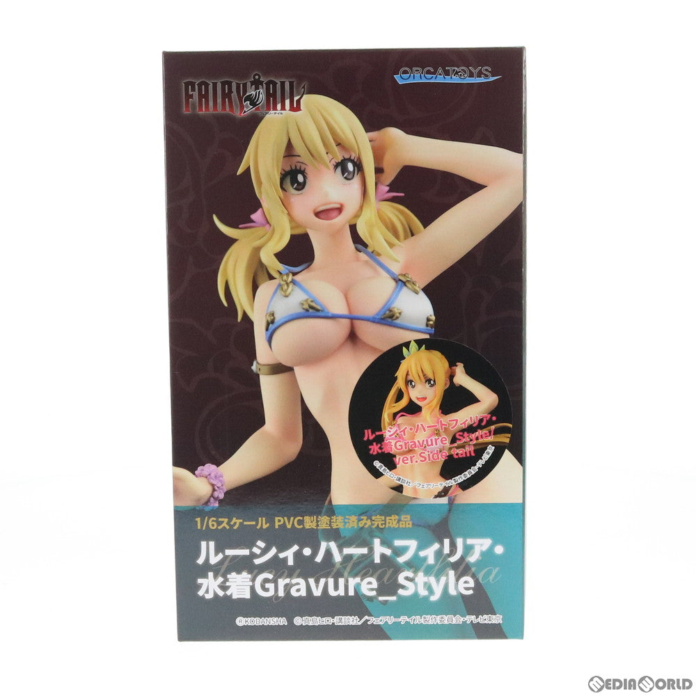 【中古即納】[FIG] ルーシィ・ハートフィリア・水着Gravure_Style/ver.Side tail FAIRY TAIL(フェアリーテイル) 1/6 完成品 フィギュア オルカトイズ(20191123)