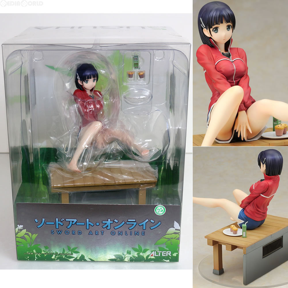 【中古即納】[FIG] 桐ヶ谷直葉(きりがやすぐは) ソードアート・オンライン 1/8 完成品 フィギュア アルター(20140504)