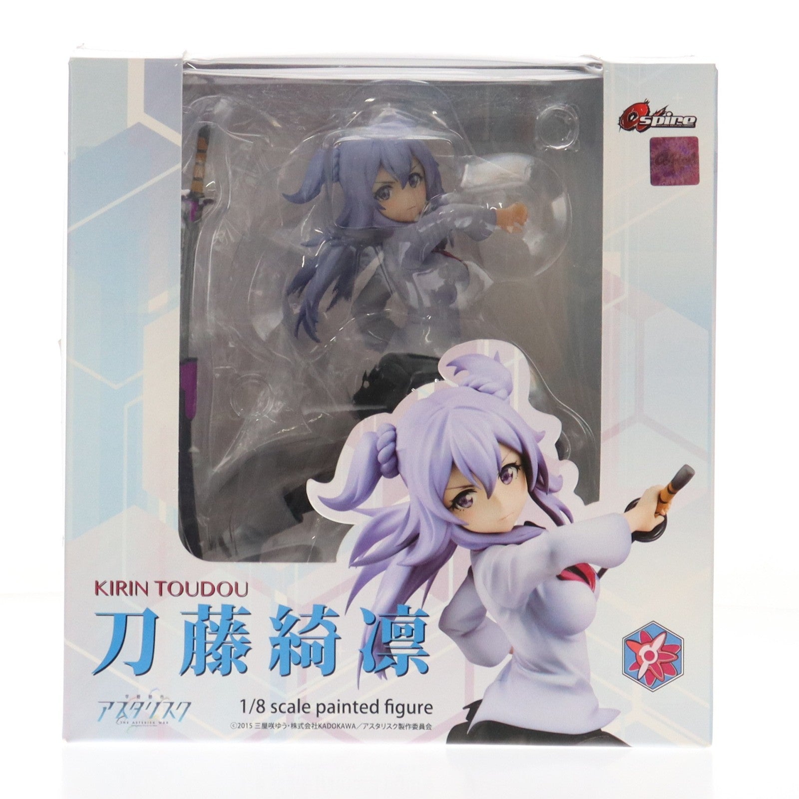 【中古即納】[FIG] 刀藤綺凛(とうどうきりん) 学戦都市アスタリスク 1/8 完成品 フィギュア アスパイア(20170624)