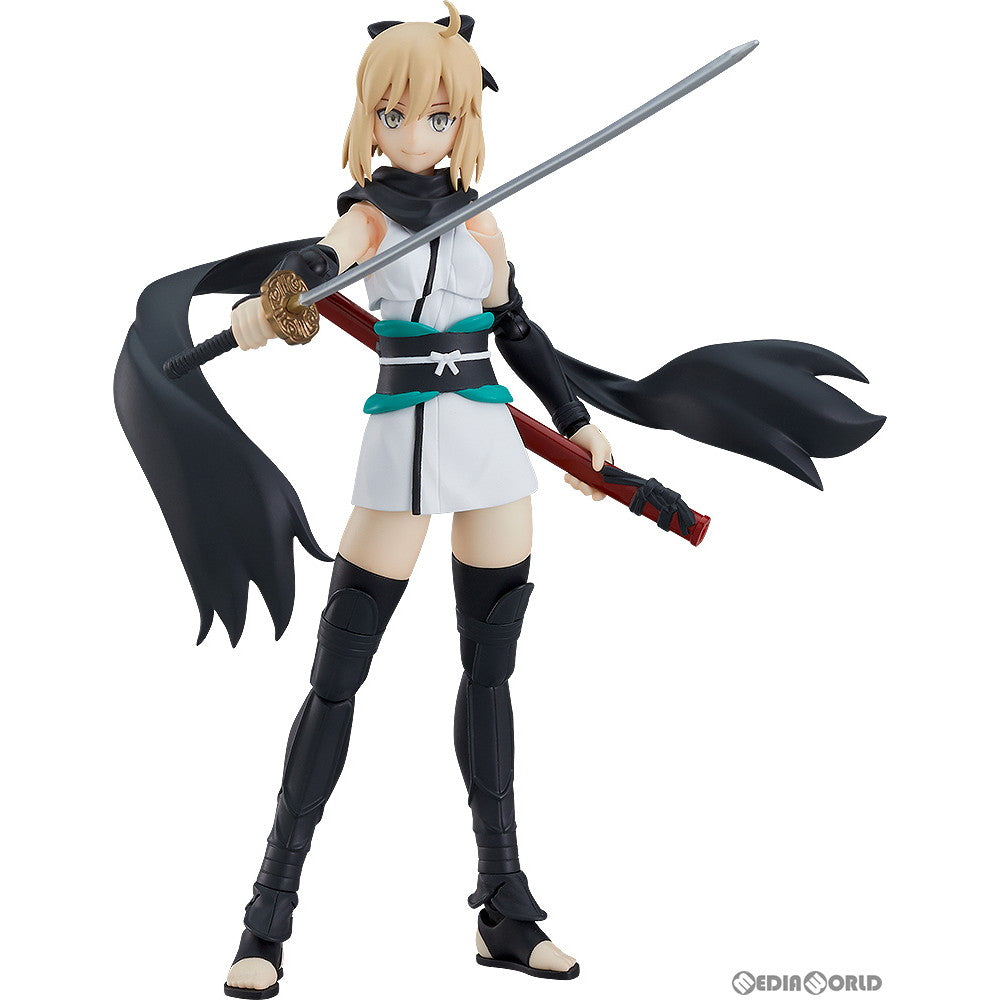 【中古即納】[FIG] figma(フィグマ) 521 セイバー/沖田総司(おきたそうじ) Fate/Grand Order(フェイト/グランドオーダー) 完成品 可動フィギュア マックスファクトリー(20220206)