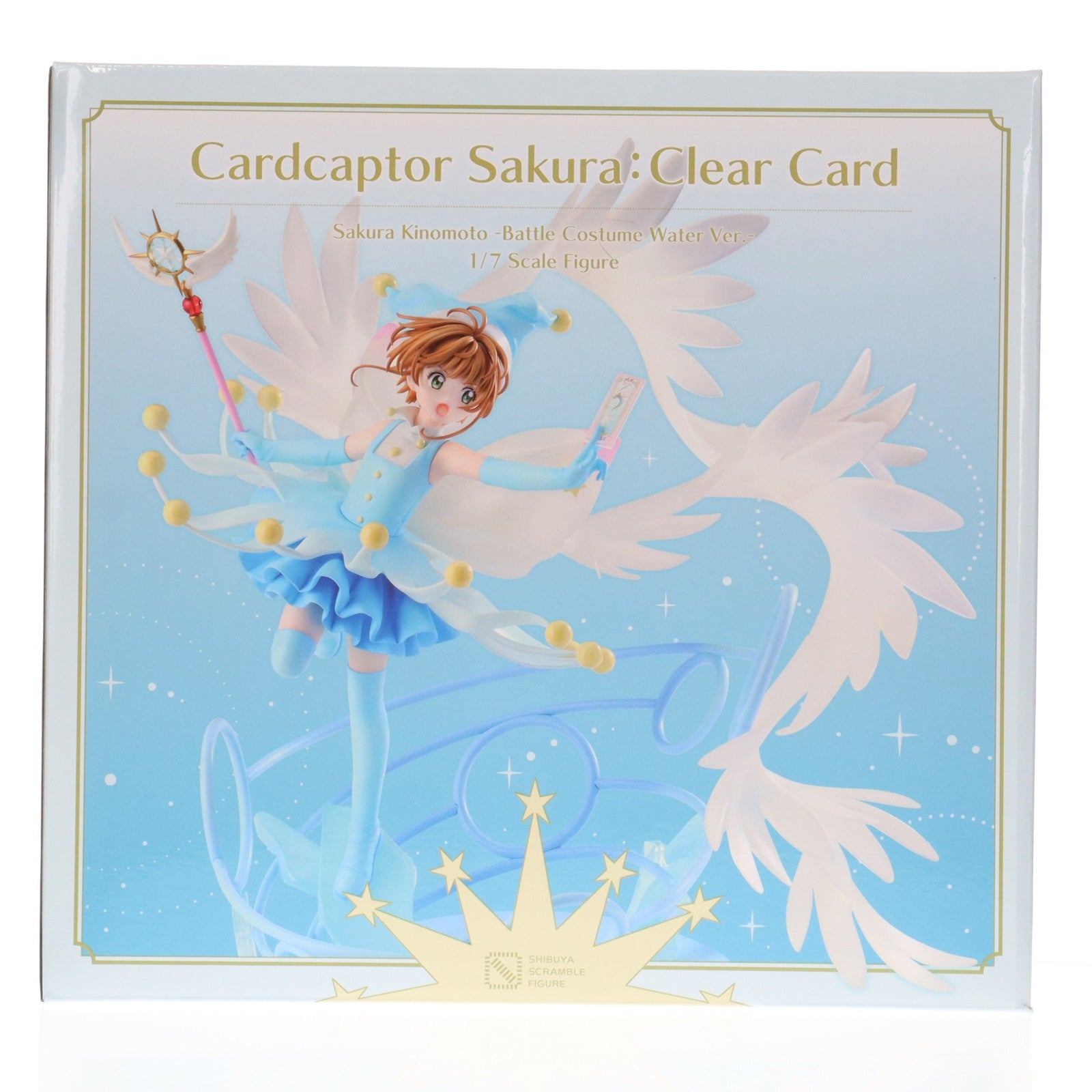 【中古即納】[FIG] 木之本桜(きのもとさくら) -バトルコスチューム ウォーターVer.- カードキャプターさくら クリアカード編 1/7 完成品 フィギュア eStream(20240531)