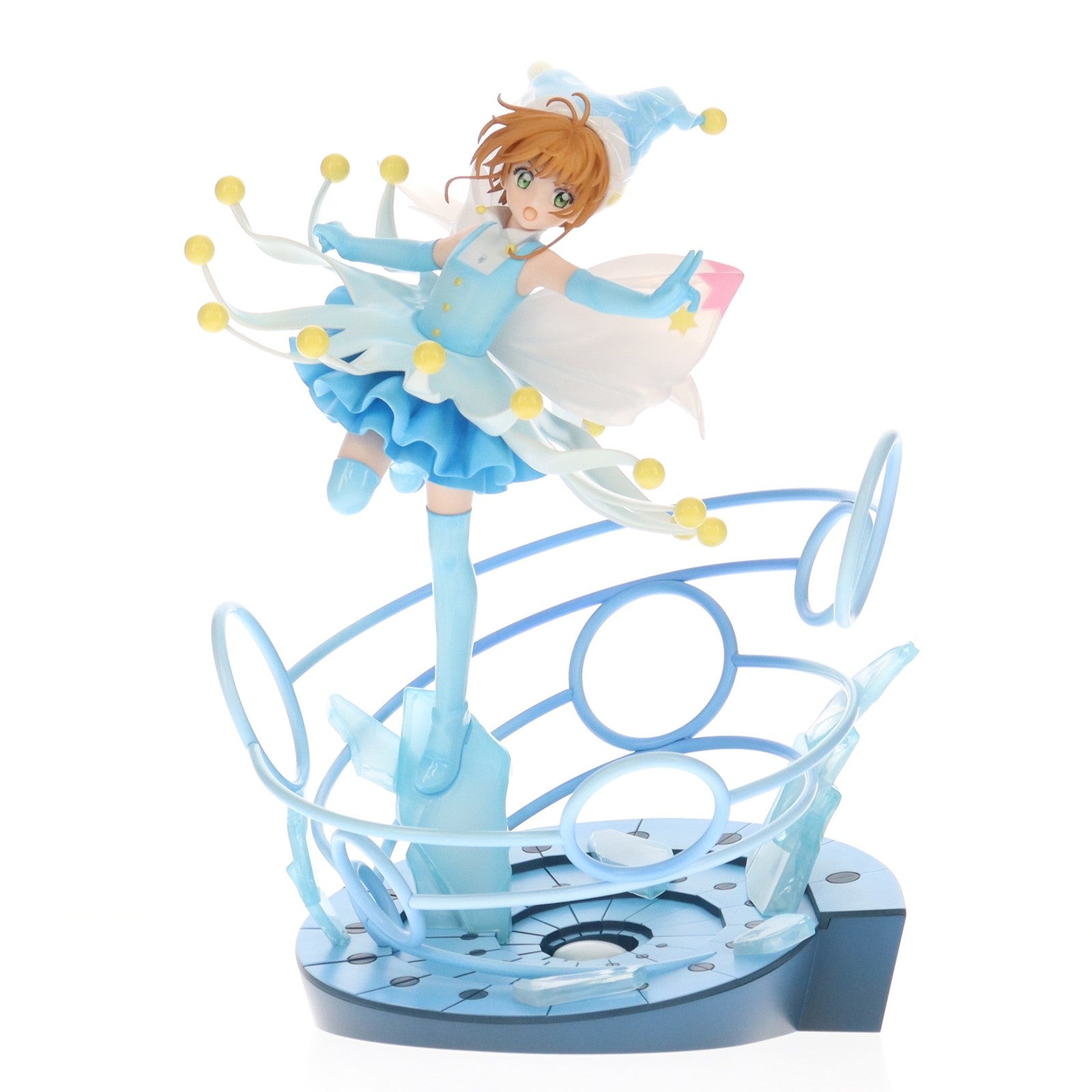 【中古即納】[FIG] 木之本桜(きのもとさくら) -バトルコスチューム ウォーターVer.- カードキャプターさくら クリアカード編 1/7 完成品 フィギュア eStream(20240531)