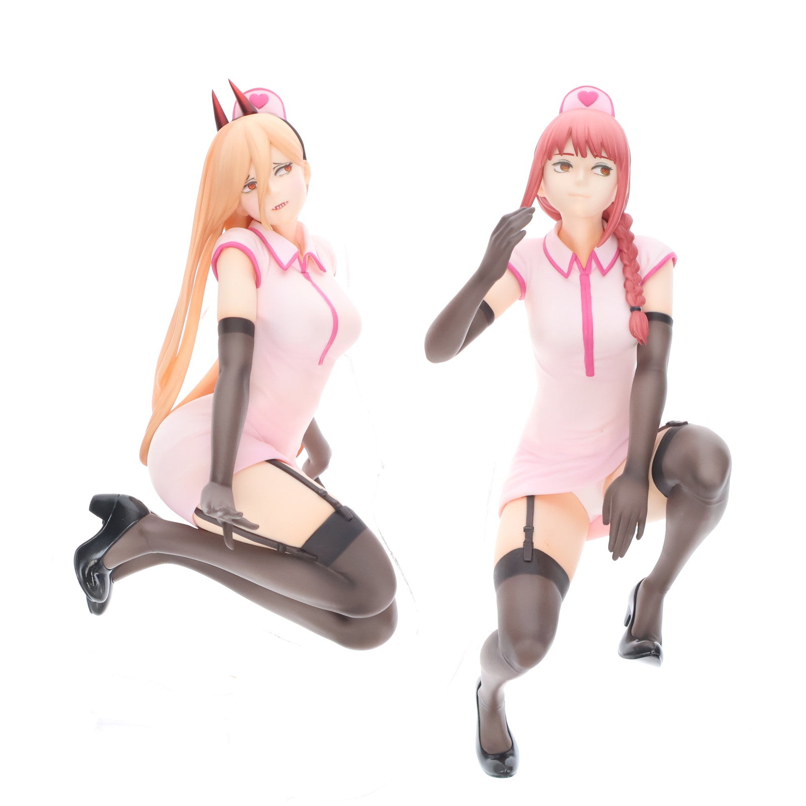 【中古即納】[FIG] パワー&マキマ ナースVer. チェンソーマン 1/7 完成品 フィギュア(AMU-FNX0928) MAPPA(マッパ)(20240216)