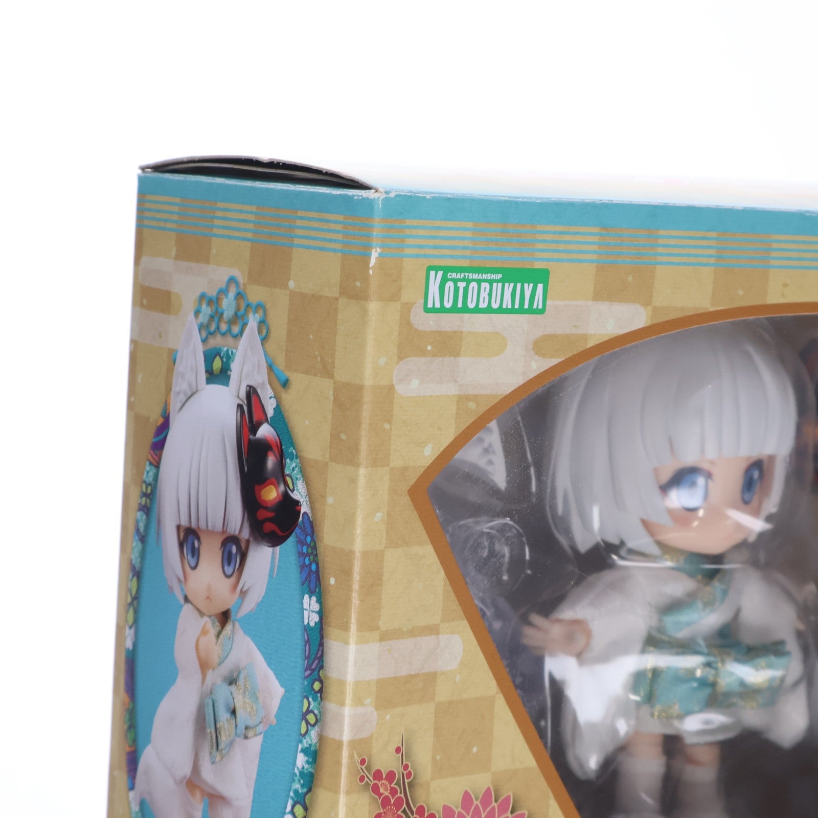 【中古即納】[FIG] 早期予約キャンペーン特典付属 キューポッシュフレンズ しろきつね-白狐- 完成品 可動フィギュア(ADE69) コトブキヤ(20190621)
