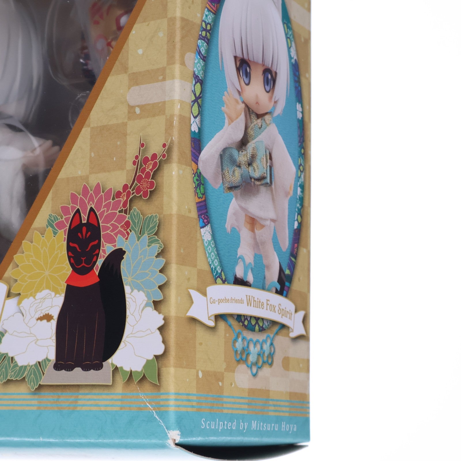 【中古即納】[FIG] 早期予約キャンペーン特典付属 キューポッシュフレンズ しろきつね-白狐- 完成品 可動フィギュア(ADE69) コトブキヤ(20190621)
