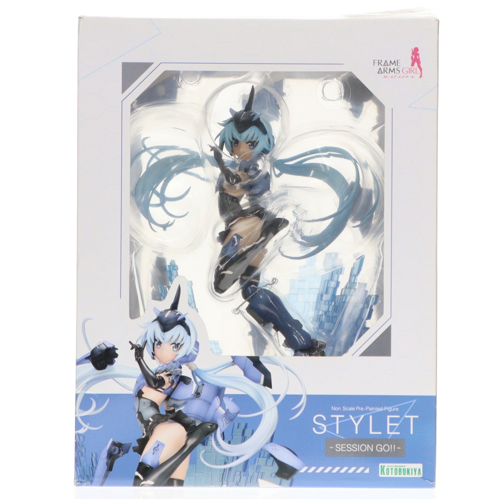 【中古即納】[FIG] フレームアームズ・ガール スティレット -SESSION GO!!- 完成品 フィギュア(PP774) コトブキヤ(20190830)