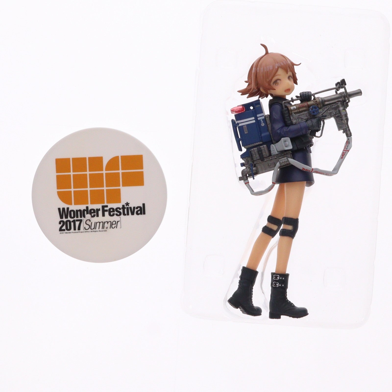 【中古即納】[FIG] ワンダちゃんNEXT DOORプロジェクト FILE:04 DANGERDROPVer. 完成品 フィギュア ワンフェス2017夏&海洋堂オンラインショップ限定 海洋堂(20170730)