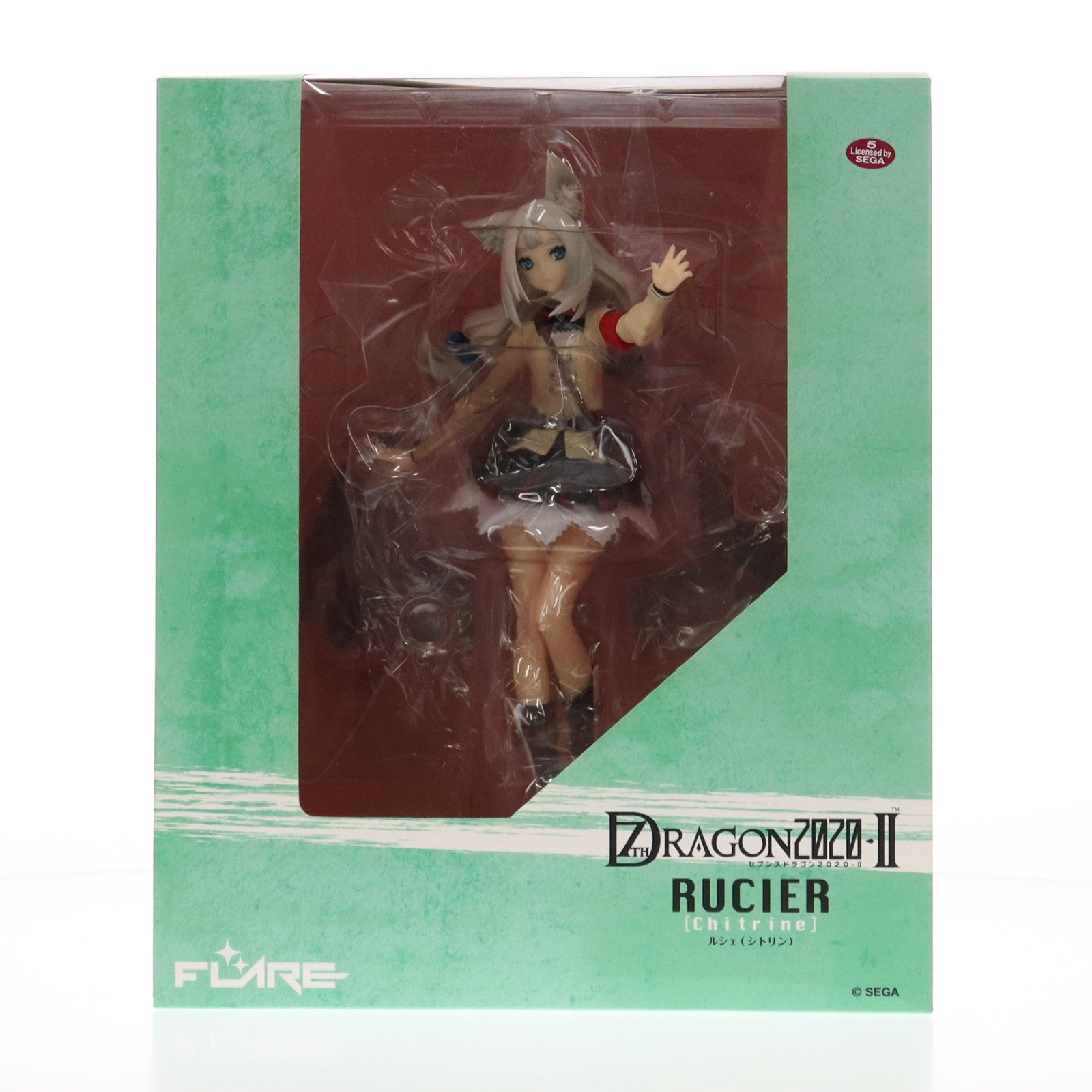 【中古即納】[FIG] ルシェ(シトリン) セブンスドラゴン2020-II 1/7 完成品 フィギュア FLARE(フレア)(20150630)