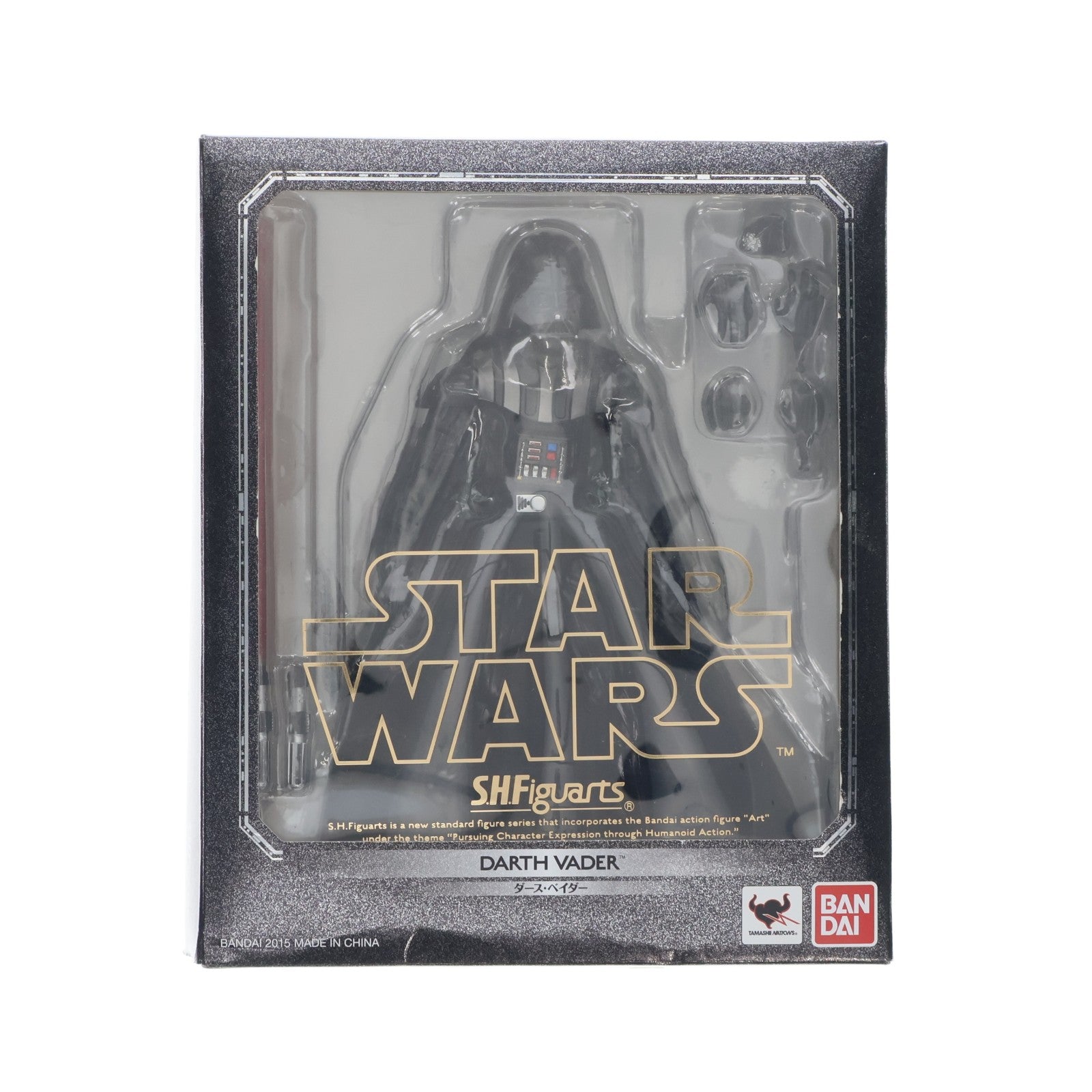 【中古即納】[FIG] S.H.Figuarts(フィギュアーツ) ダース・ベイダー STAR WARS(スター・ウォーズ) 完成品 可動フィギュア バンダイ(20150425)