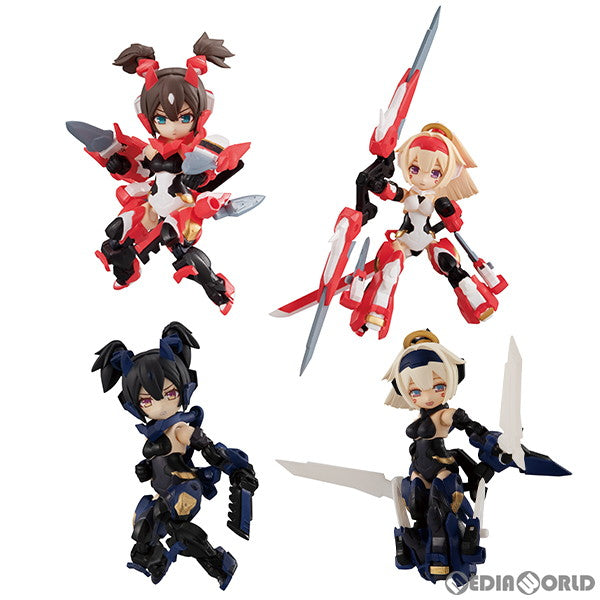 【中古即納】[FIG] (BOX) デスクトップアーミー メガミデバイス 朱羅シリーズ 可動フィギュア(4個) メガハウス(20200930)
