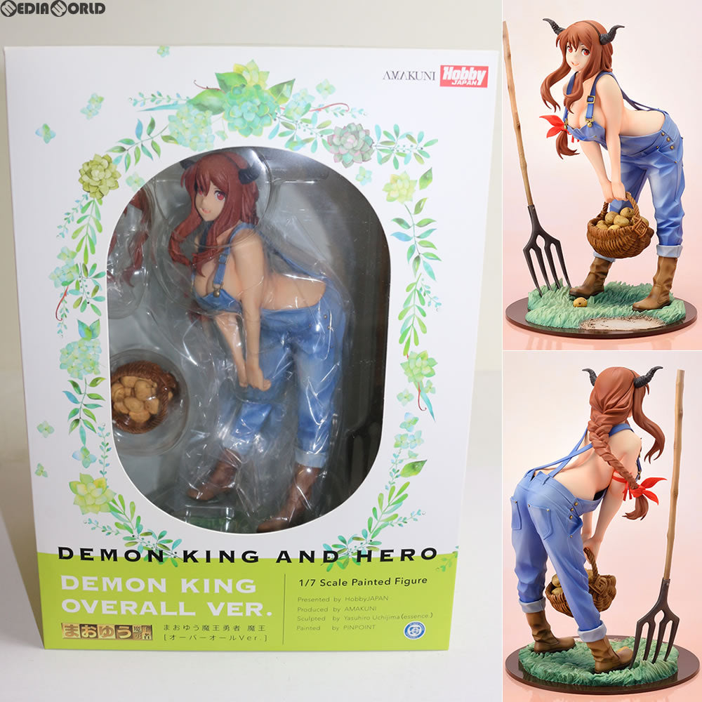 【中古即納】[FIG] 魔王 オーバーオールVer. 通常版 まおゆう魔王勇者 1/7完成品 フィギュア 月刊ホビージャパン誌上通販&ホビージャパンオンラインショップ限定 ホビージャパン/AMAKUNI(20151130)