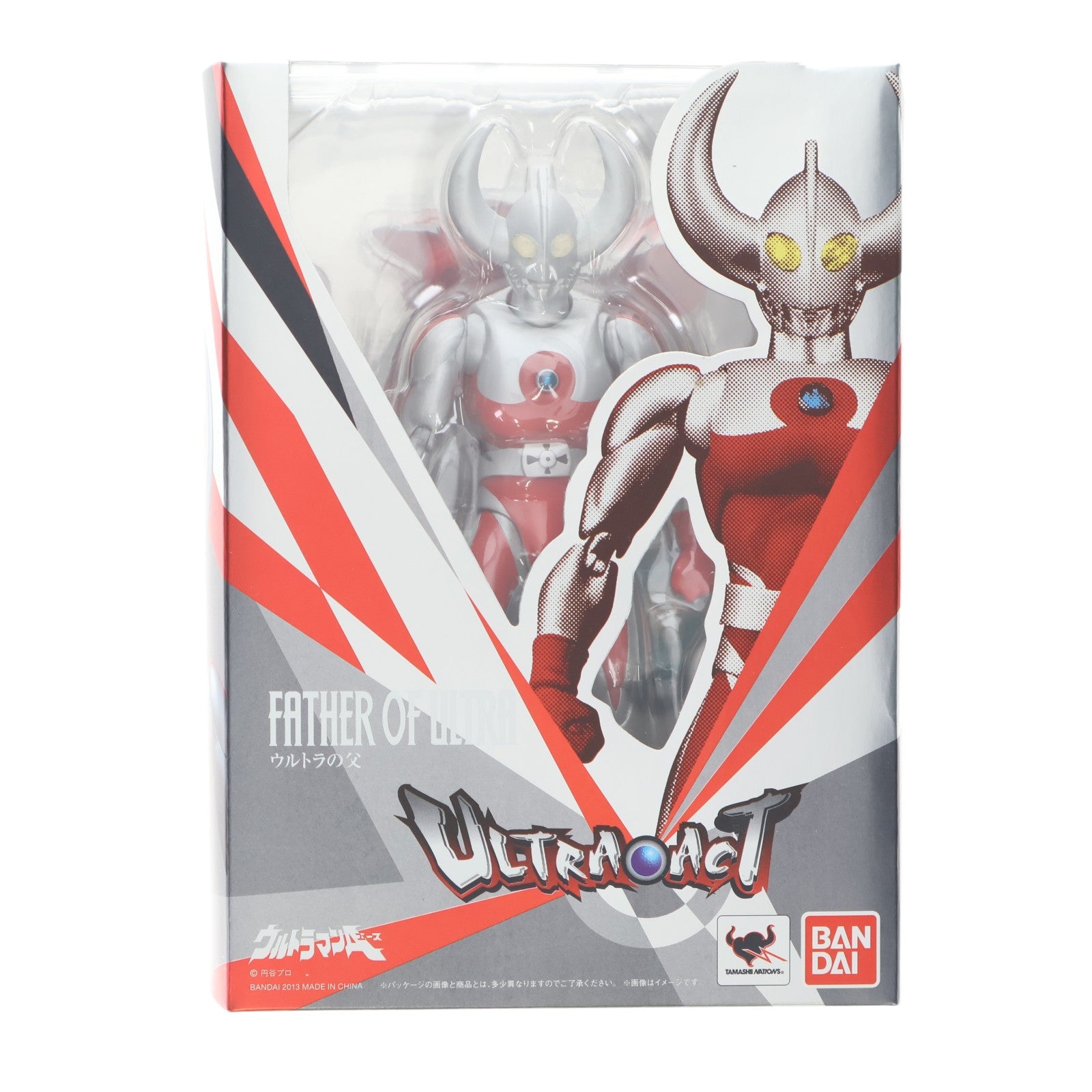 【中古即納】[FIG] ULTRA-ACT(ウルトラアクト) ウルトラの父 ウルトラマンA 完成品 可動フィギュア バンダイ(20130525)