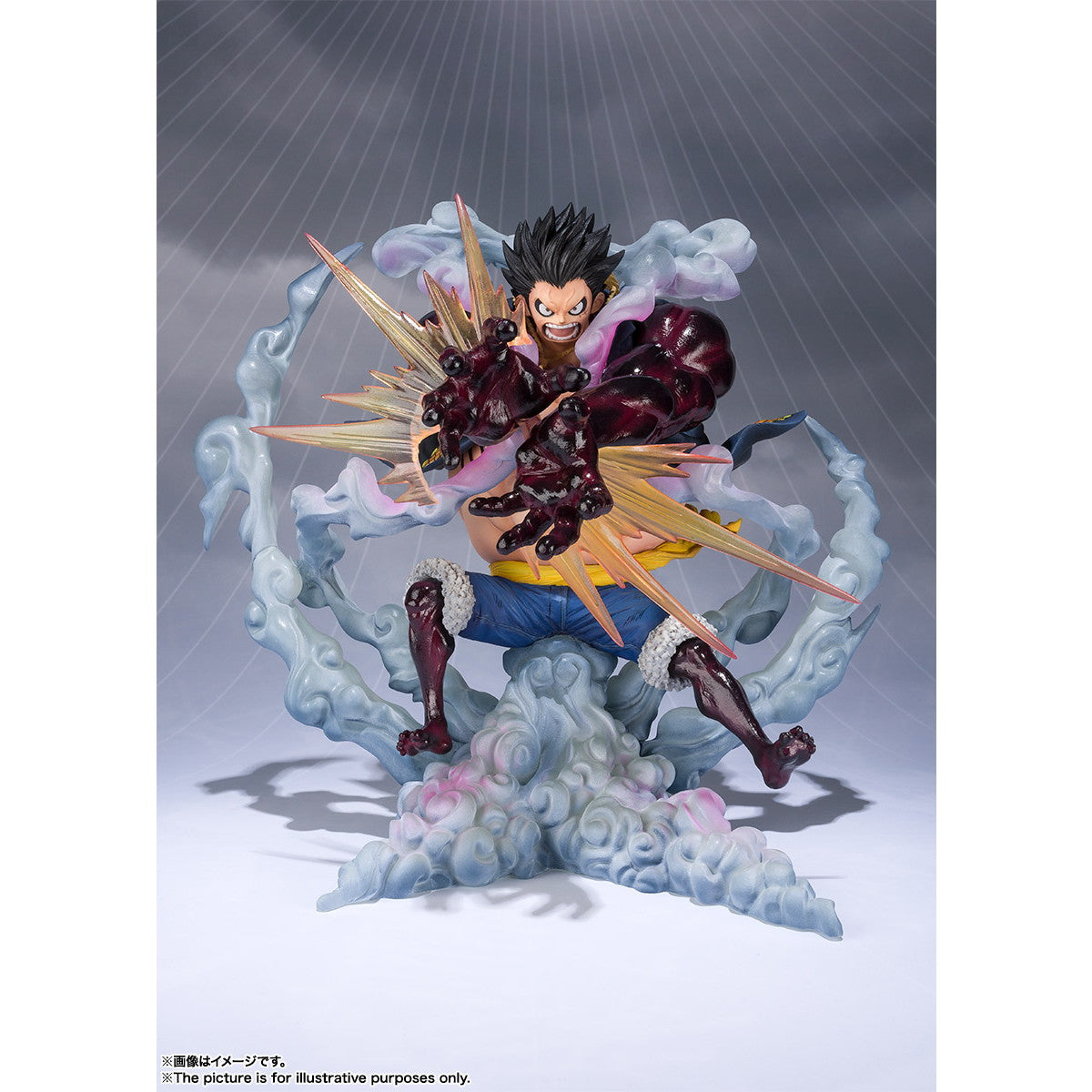 【中古即納】[FIG] (再販) フィギュアーツZERO [EXTRA BATTLE] モンキー・D・ルフィ ギア4 -獅子・バズーカ- ONE PIECE(ワンピース) 完成品 フィギュア バンダイスピリッツ(20260214)