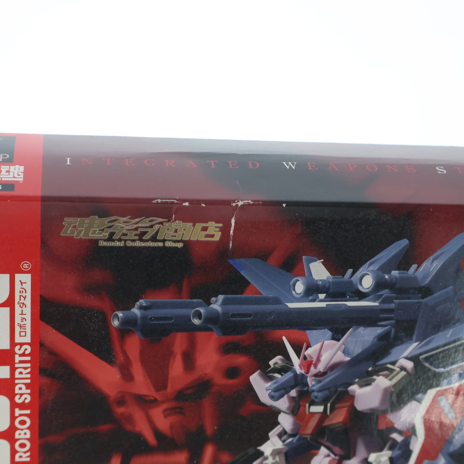 【中古即納】[FIG] 魂ウェブ商店限定 ROBOT魂(SIDE MS) ストライクルージュ(I.W.S.P.装備) ガンダムSEED MSV 完成品 可動フィギュア バンダイ(20120229)