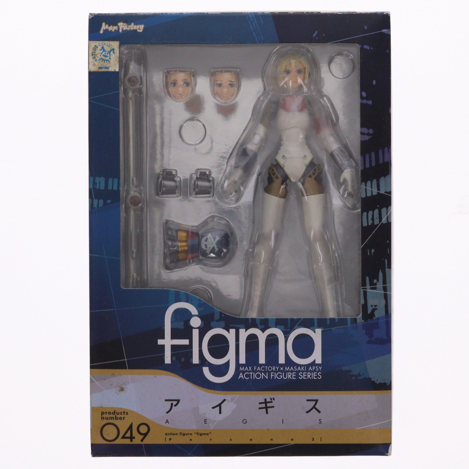 【中古即納】[FIG] figma(フィグマ) 049 アイギス ペルソナ3 完成品 可動フィギュア マックスファクトリー(20101216)