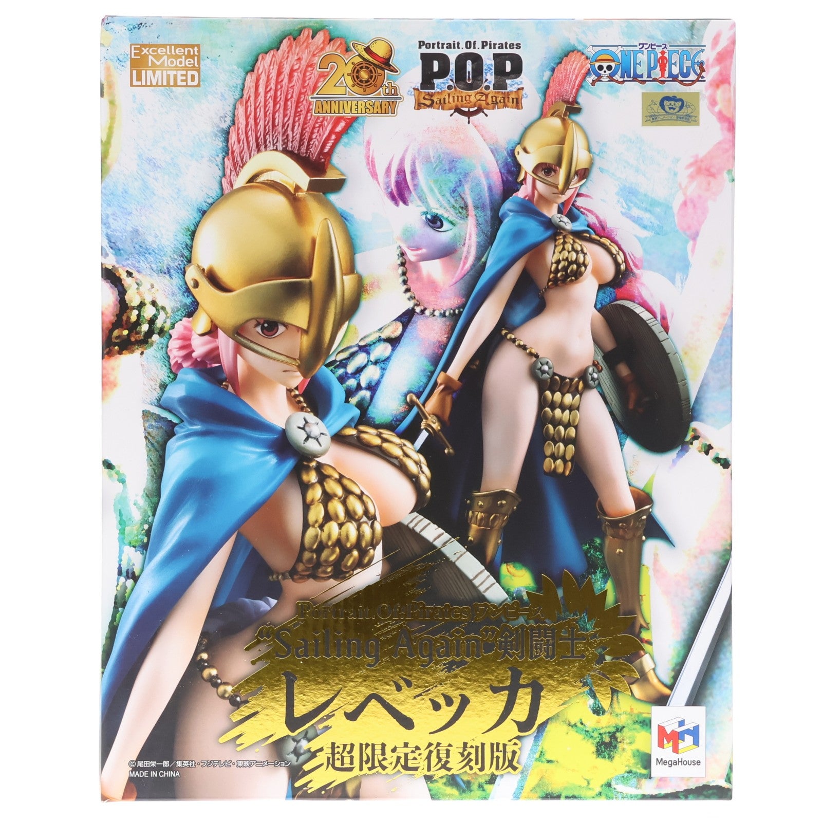 【中古即納】[FIG] Portrait.Of.Pirates P.O.P Sailing Again 剣闘士 レベッカ 【超限定復刻版】 ONE PIECE(ワンピース) 完成品 フィギュア 一部店舗&オンラインショップ限定 メガハウス(20260129)