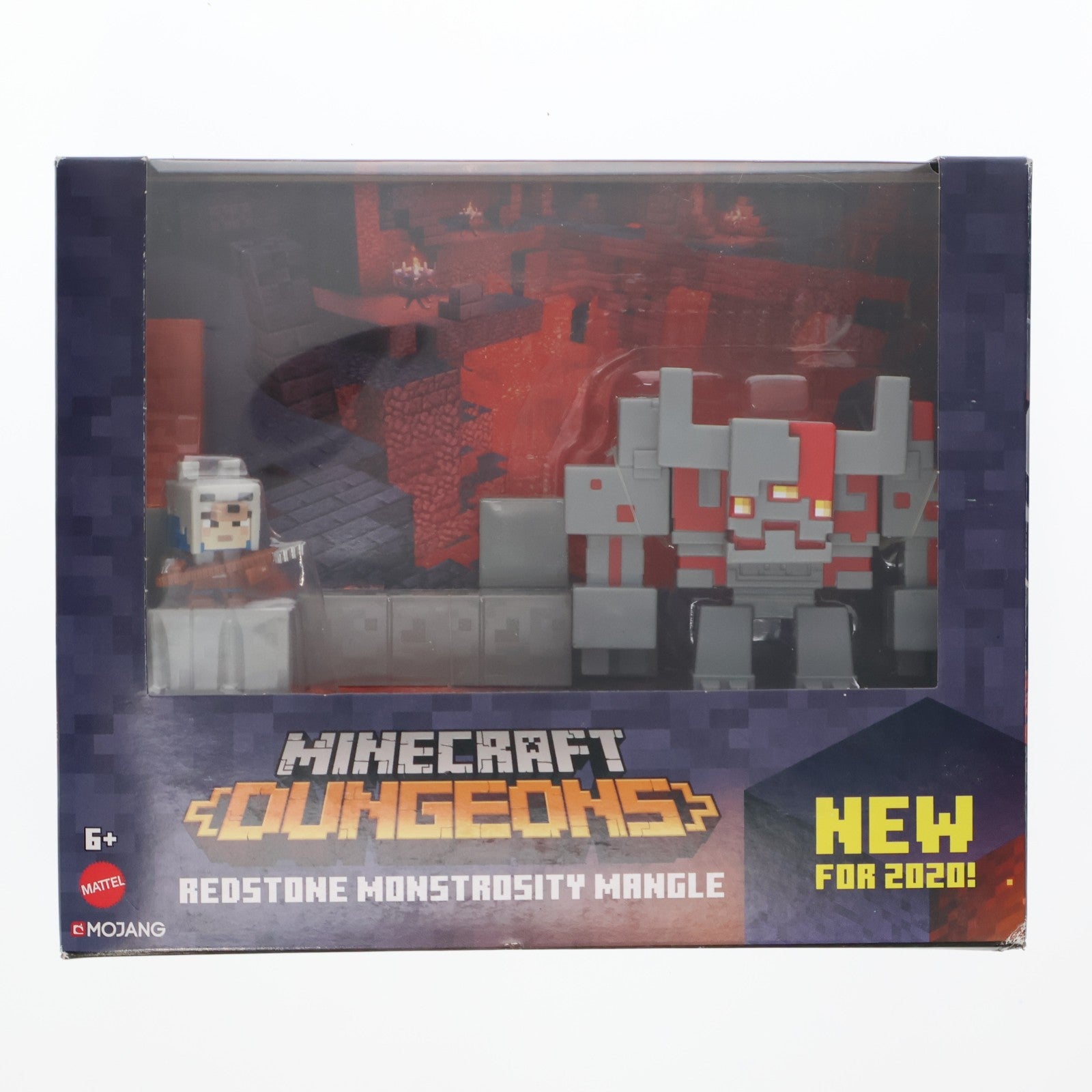【中古即納】[FIG] レッドストーン モンストロシティ バトルパック MINECRAFT DUNGEONS(マインクラフトダンジョンズ) 完成品 フィギュア(GNF12) マテル(20201030)