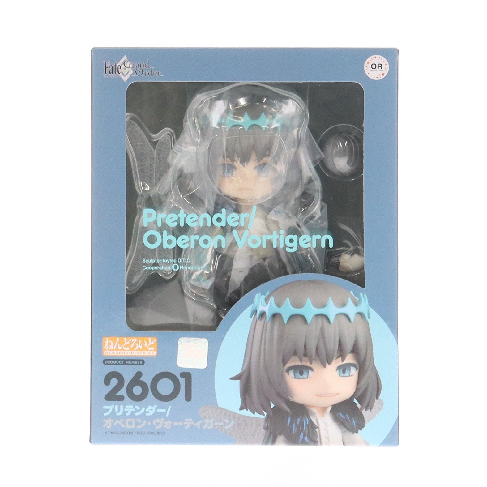 【中古即納】[FIG] ねんどろいど 2601 プリテンダー/オベロン・ヴォーティガーン Fate/Grand Order(フェイト/グランドオーダー) 完成品 可動フィギュア オランジュ・ルージュ(20250314)