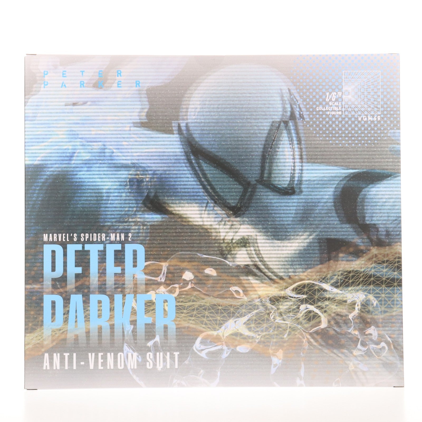 【中古即納】[FIG] ビデオゲーム・マスターピース ピーター・パーカー/スパイダーマン(アンチヴェノム・スーツ) Marvel's Spider-Man 2(マーベルズ スパイダーマン2) 1/6 完成品 可動フィギュア(VGM#69) ホットトイズ(20260131)