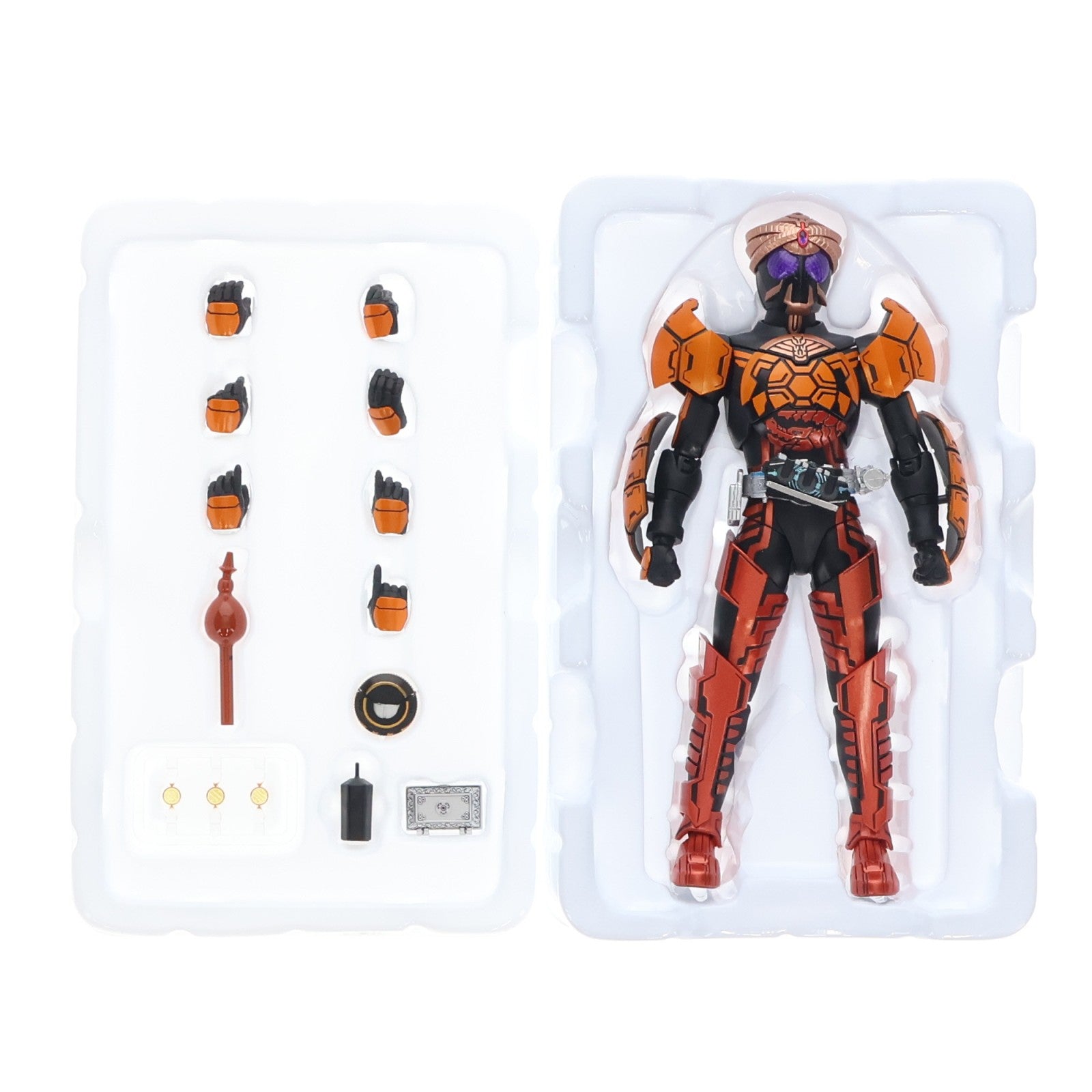 【中古即納】[FIG] 魂ウェブ商店限定 S.H.Figuarts(フィギュアーツ) 真骨彫製法 仮面ライダーオーズ ブラカワニ コンボ 劇場版 仮面ライダーオーズ WONDERFUL 将軍と21のコアメダル 完成品 可動フィギュア バンダイスピリッツ(20220531)