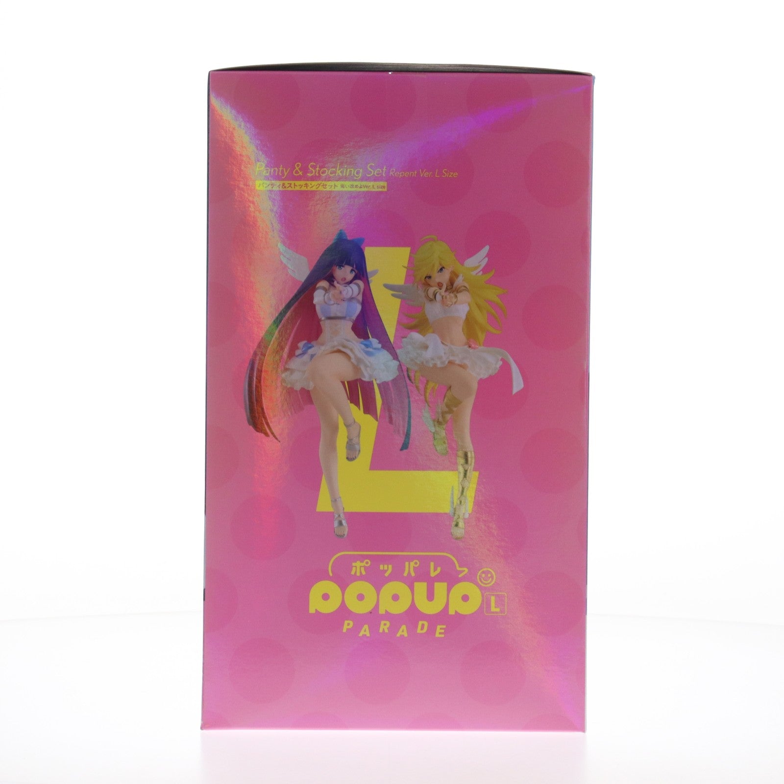 【中古即納】[FIG] POP UP PARADE(ポップアップパレード) パンティ&ストッキングセット 悔い改めよVer. L size Panty & Stocking with Garterbelt(パンティ&ストッキングwithガーターベルト) 完成品 フィギュア グッドスマイルカンパニー(20251228)