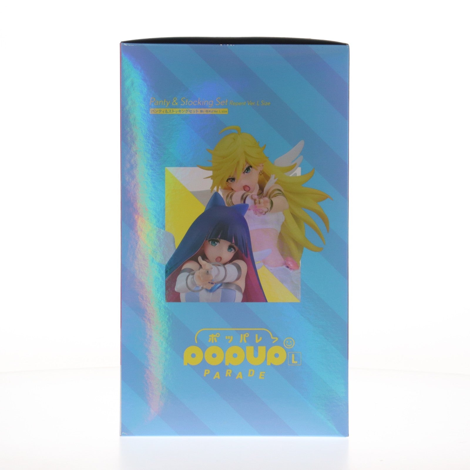 【中古即納】[FIG] POP UP PARADE(ポップアップパレード) パンティ&ストッキングセット 悔い改めよVer. L size Panty & Stocking with Garterbelt(パンティ&ストッキングwithガーターベルト) 完成品 フィギュア グッドスマイルカンパニー(20251228)