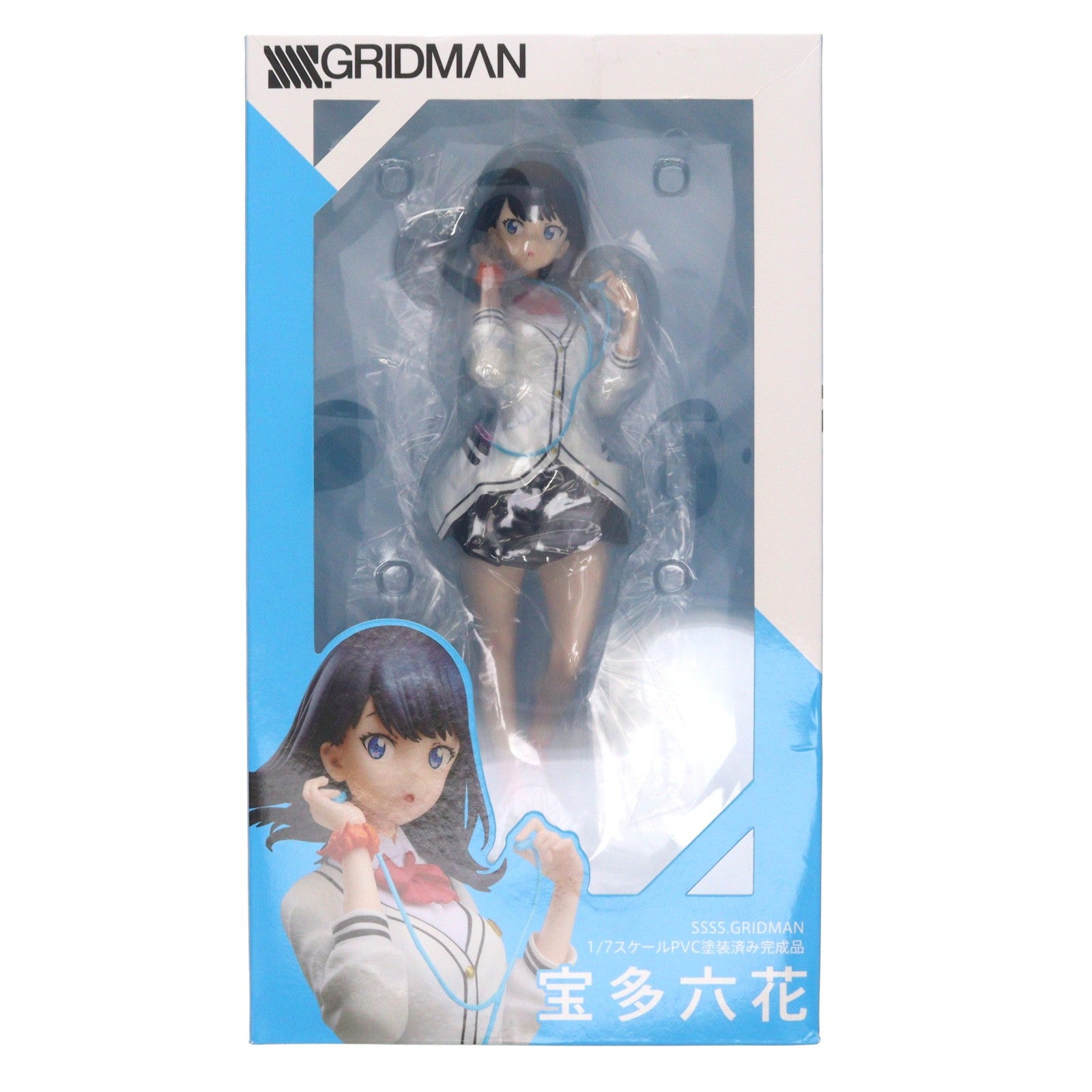 【中古即納】[FIG] 宝田六花(たからだりっか) SSSS.GRIDMAN(グリッドマン) 1/7 完成品 フィギュア あみあみ&アニまるっ!限定 TBSグロウディア(20200331)