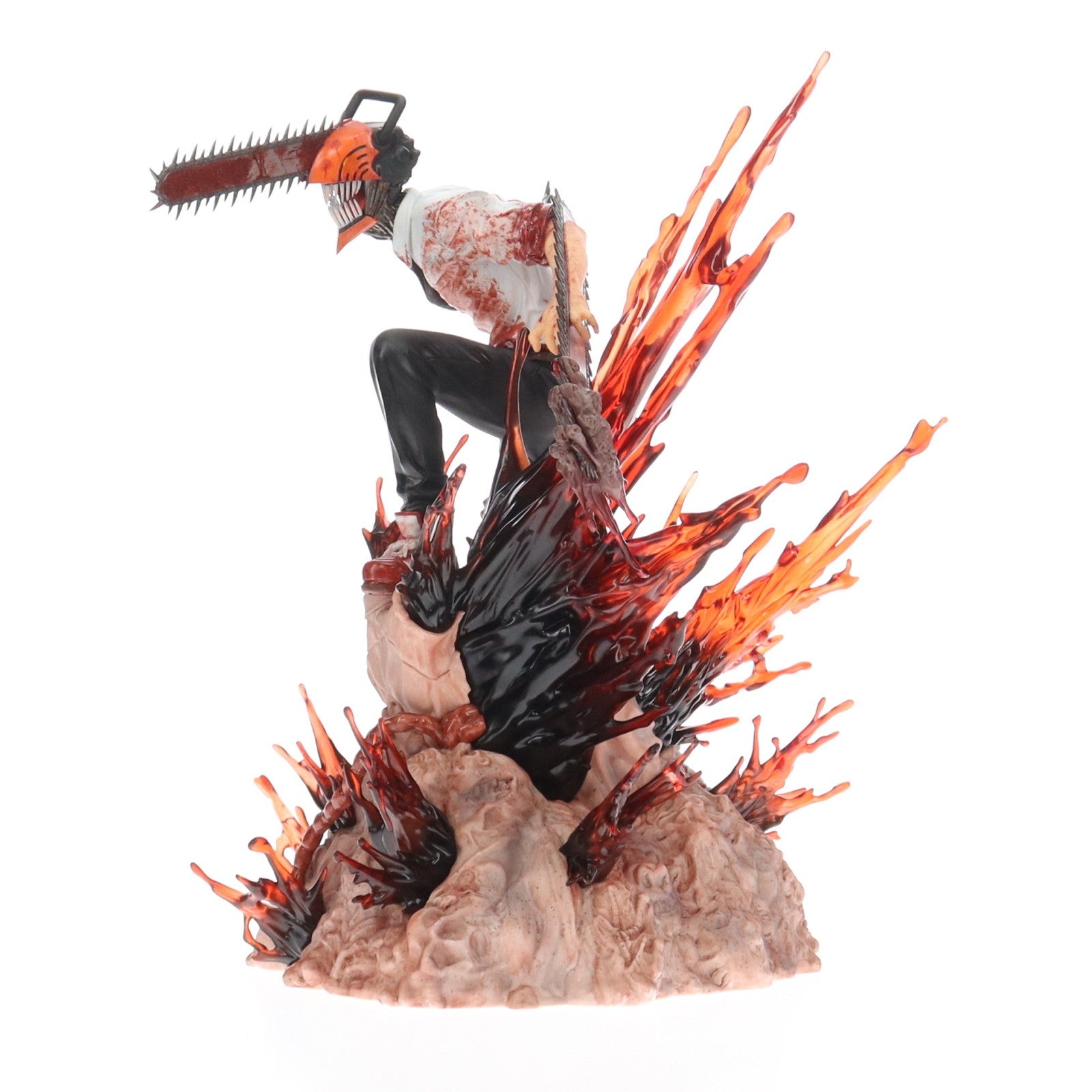 【中古即納】[FIG] eStream Store限定特典付属 SHIBUYA SCRAMBLE FIGURE チェンソーマン 1/7 完成品 フィギュア eStream/アルファサテライト(20230731)