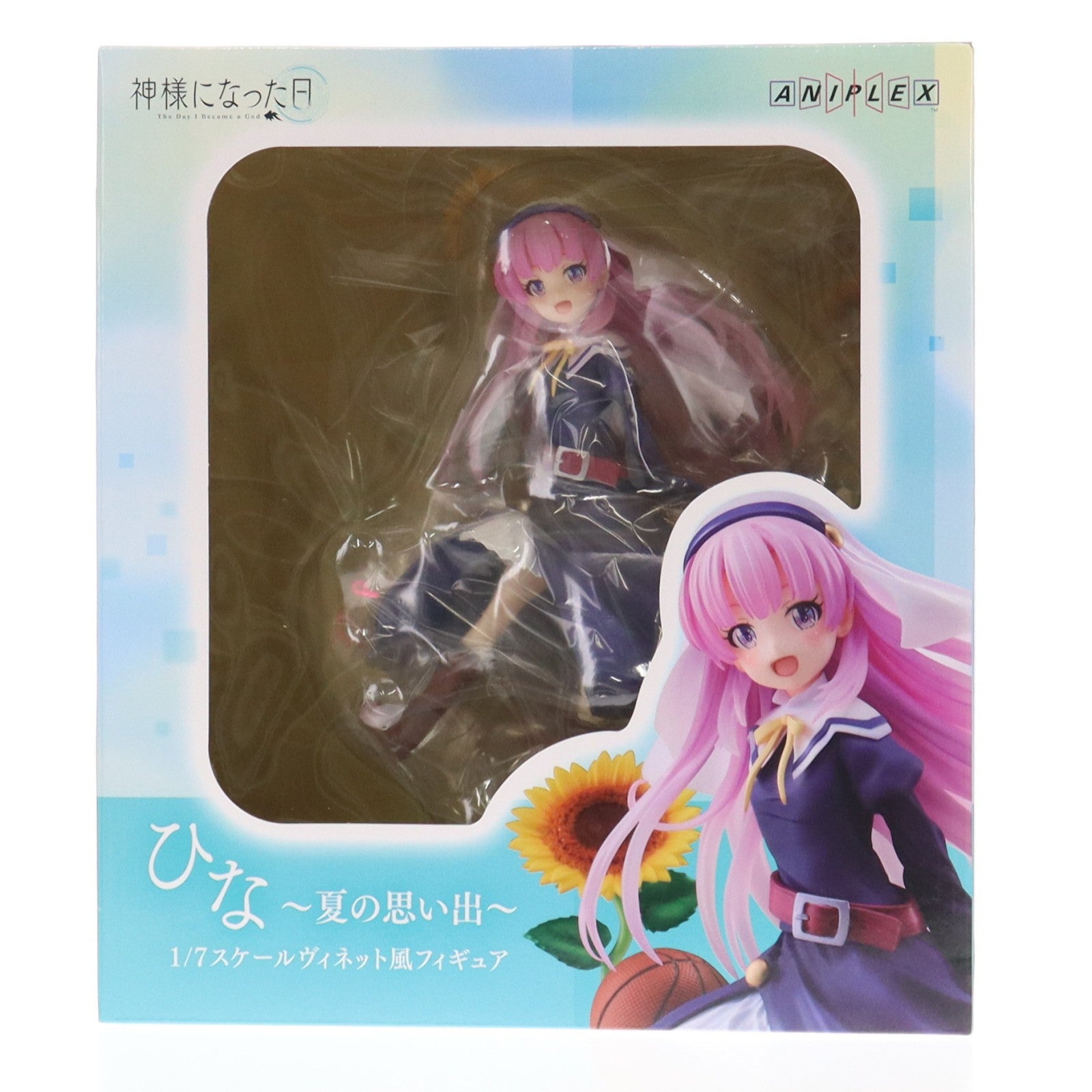 【中古即納】[FIG] ANIPLEX+限定 ひな ～夏の思い出～ 神様になった日 1/7 完成品 ヴィネット風フィギュア(MD20-0140001) アニプレックス(20210831)