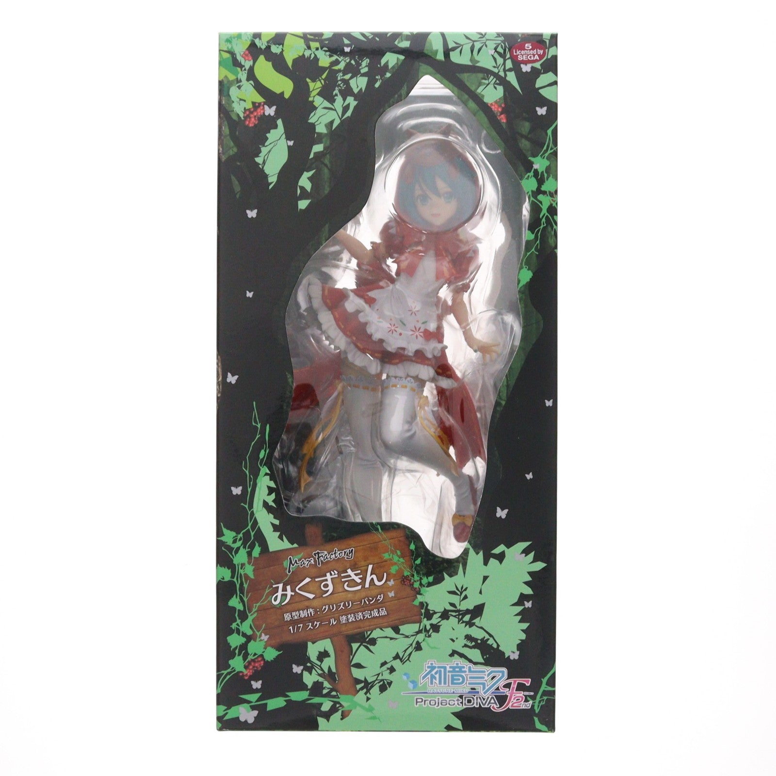 【中古即納】[FIG] みくずきん 初音ミク -Project DIVA- 2nd 1/7 完成品 フィギュア マックスファクトリー(20150513)