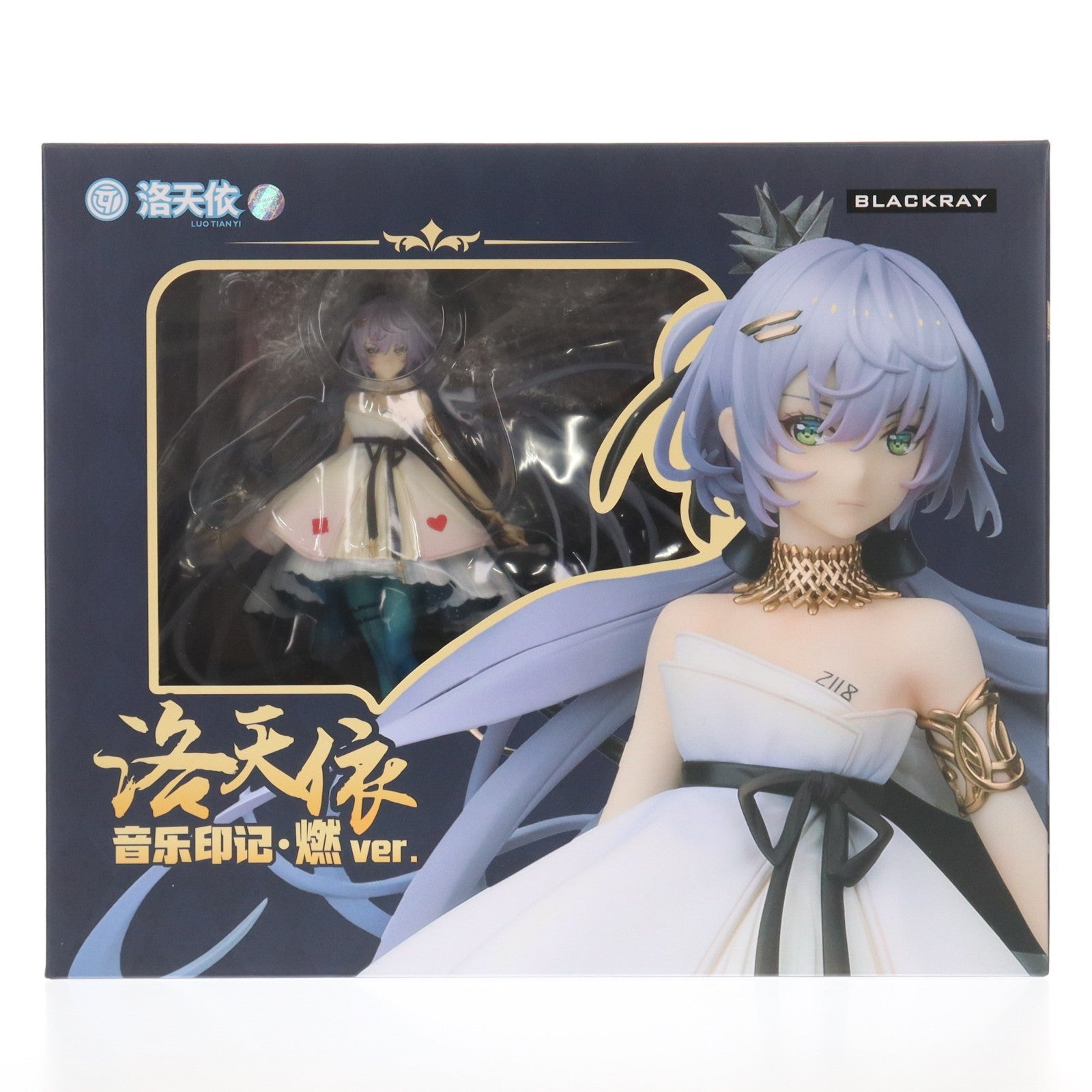 【中古即納】[FIG] 洛天依(ルォ・テンイ) 音楽印記 燃Ver. Vsinger(Vシンガー) 1/7 完成品 フィギュア BLACKRAY(ブレックレイ)(20230326)