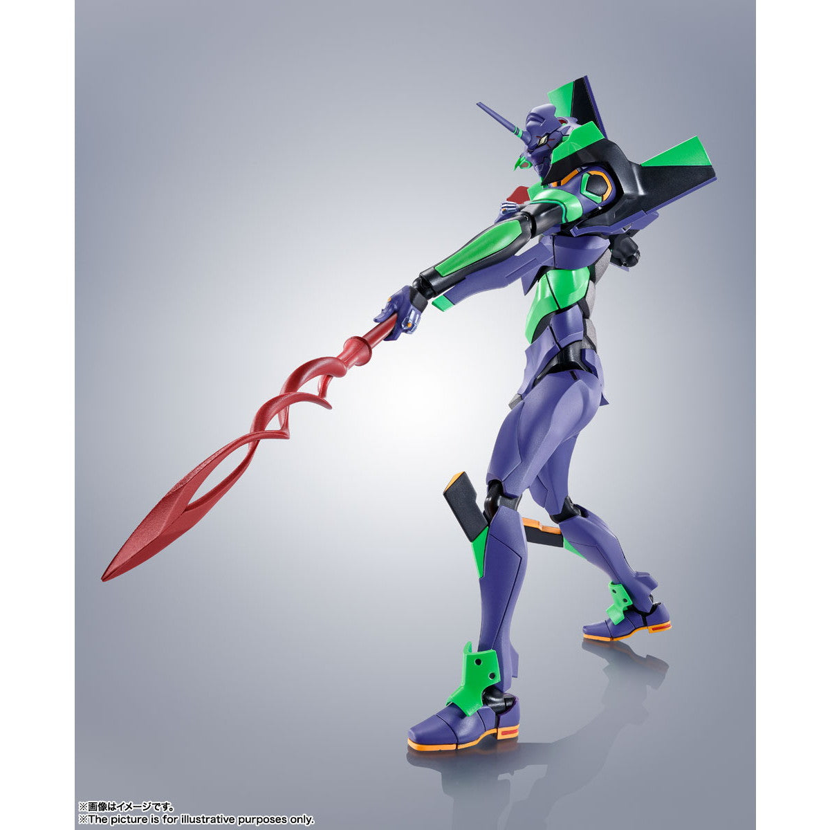 【中古即納】[FIG] (再々販) ROBOT魂(SIDE EVA) エヴァンゲリオン初号機+カシウスの槍(リニューアルカラーエディション) シン・エヴァンゲリオン劇場版:II 完成品 可動フィギュア バンダイスピリッツ(20251114)