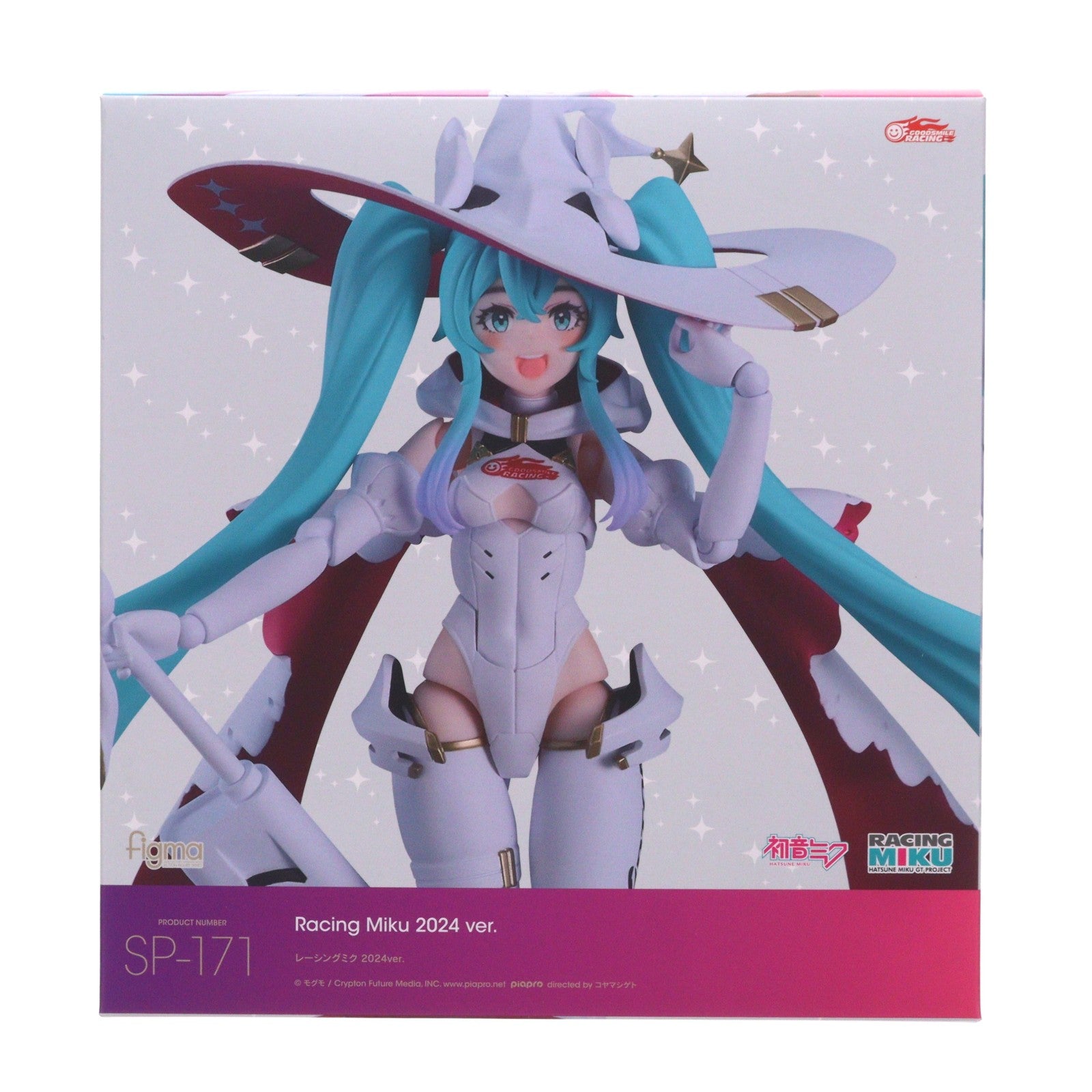 【中古即納】[FIG] figma(フィグマ) SP-171 レーシングミク 2024ver. 初音ミク GTプロジェクト 完成品 可動フィギュア グッドスマイルレーシング(20251226)