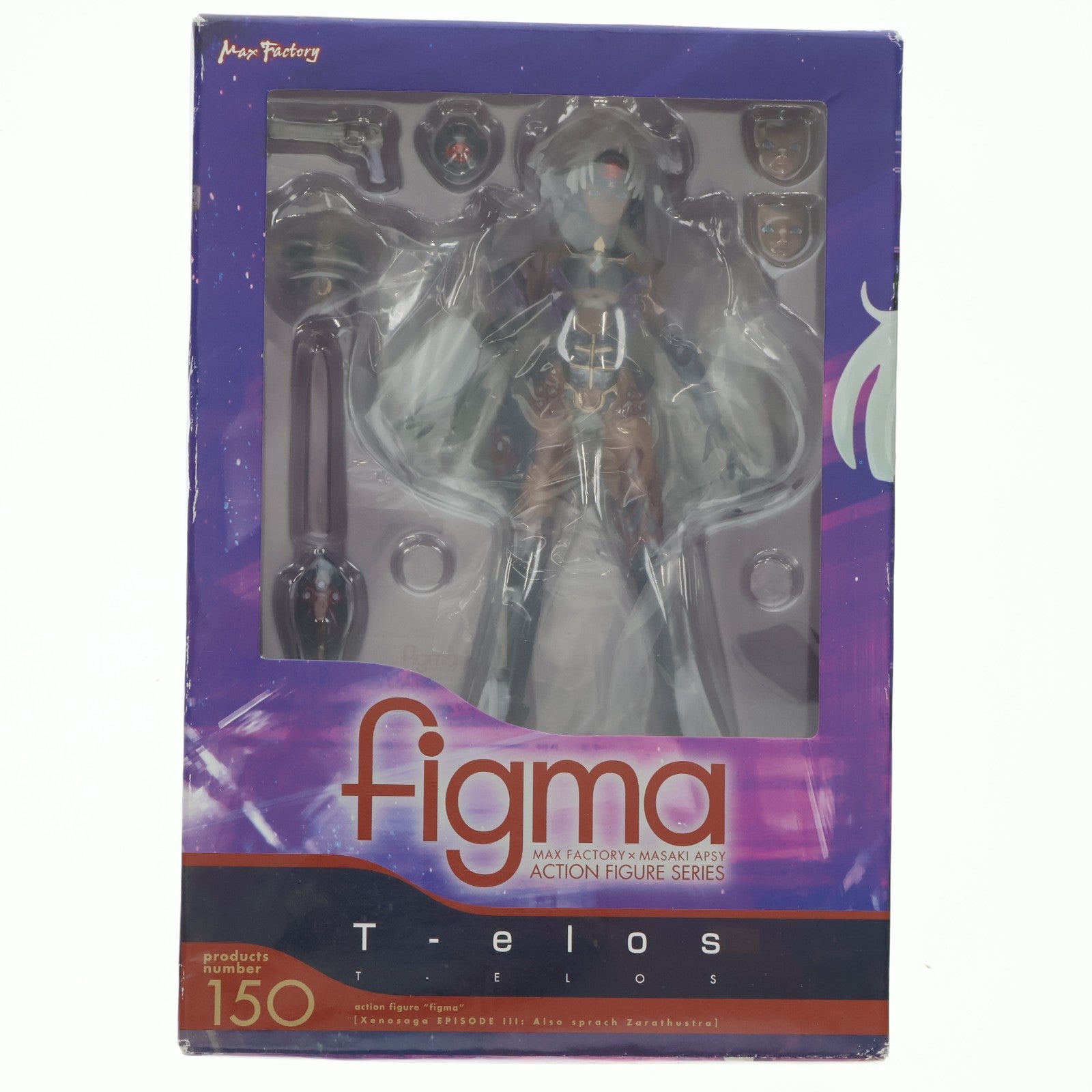 【中古即納】[FIG] figma(フィグマ) 150 T-elos(テロス) ゼノサーガ エピソードIII [ツァラトゥストラはかく語りき] 完成品 可動フィギュア マックスファクトリー(20121024)