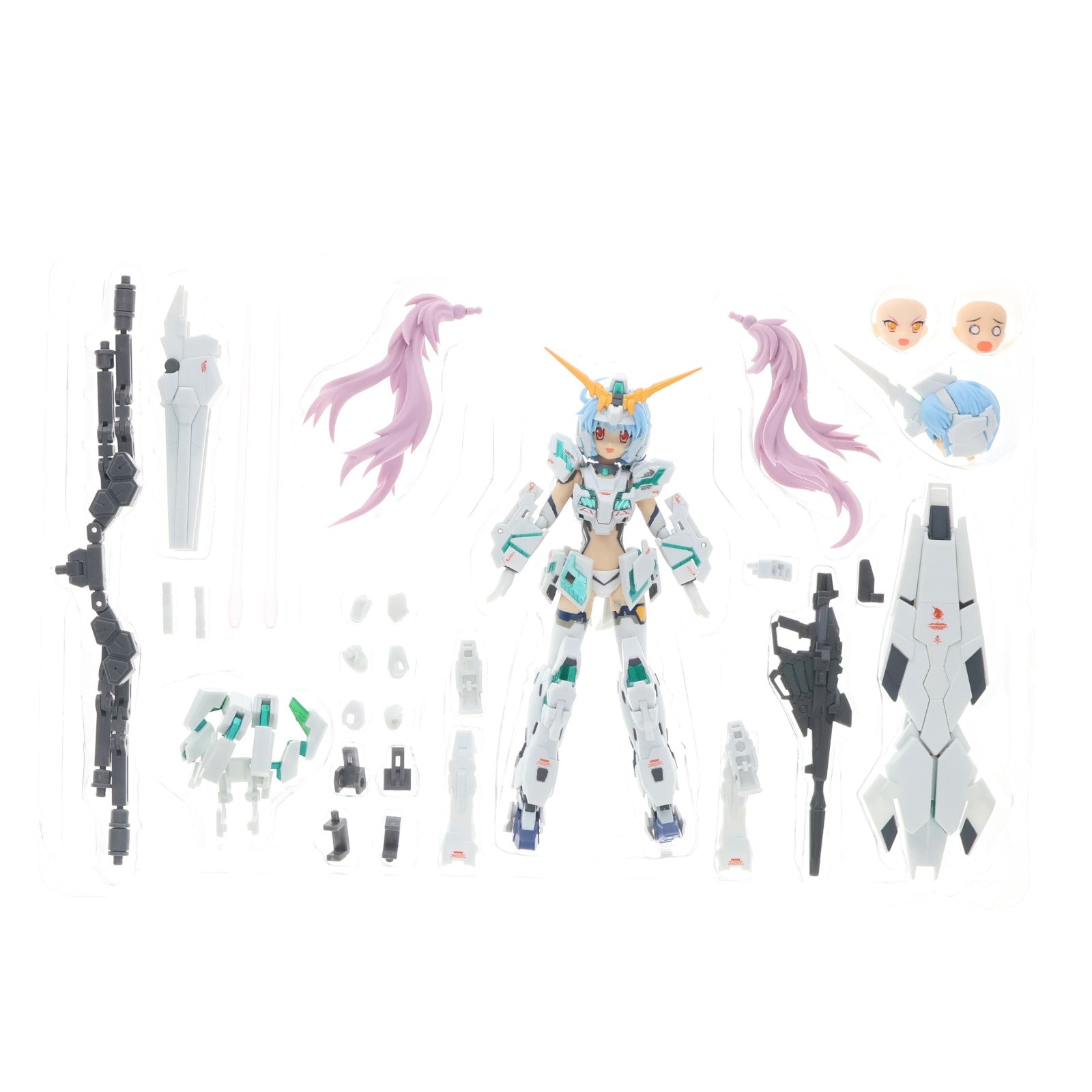 【中古即納】[FIG] 魂ウェブ商店限定 アーマーガールズプロジェクト MS少女 ユニコーンガンダム(覚醒仕様) 機動戦士ガンダムUC(ユニコーン) 完成品 可動フィギュア バンダイ(20150131)