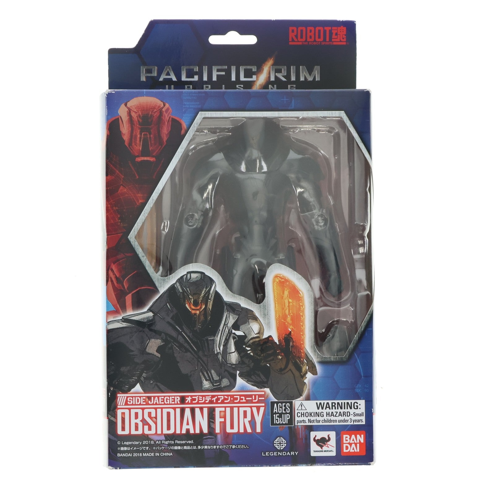 【中古即納】[FIG] ROBOT魂(SIDE JAEGER) オブシディアン・フューリー パシフィック・リム:アップライジング 完成品 可動フィギュア バンダイ(20180317)