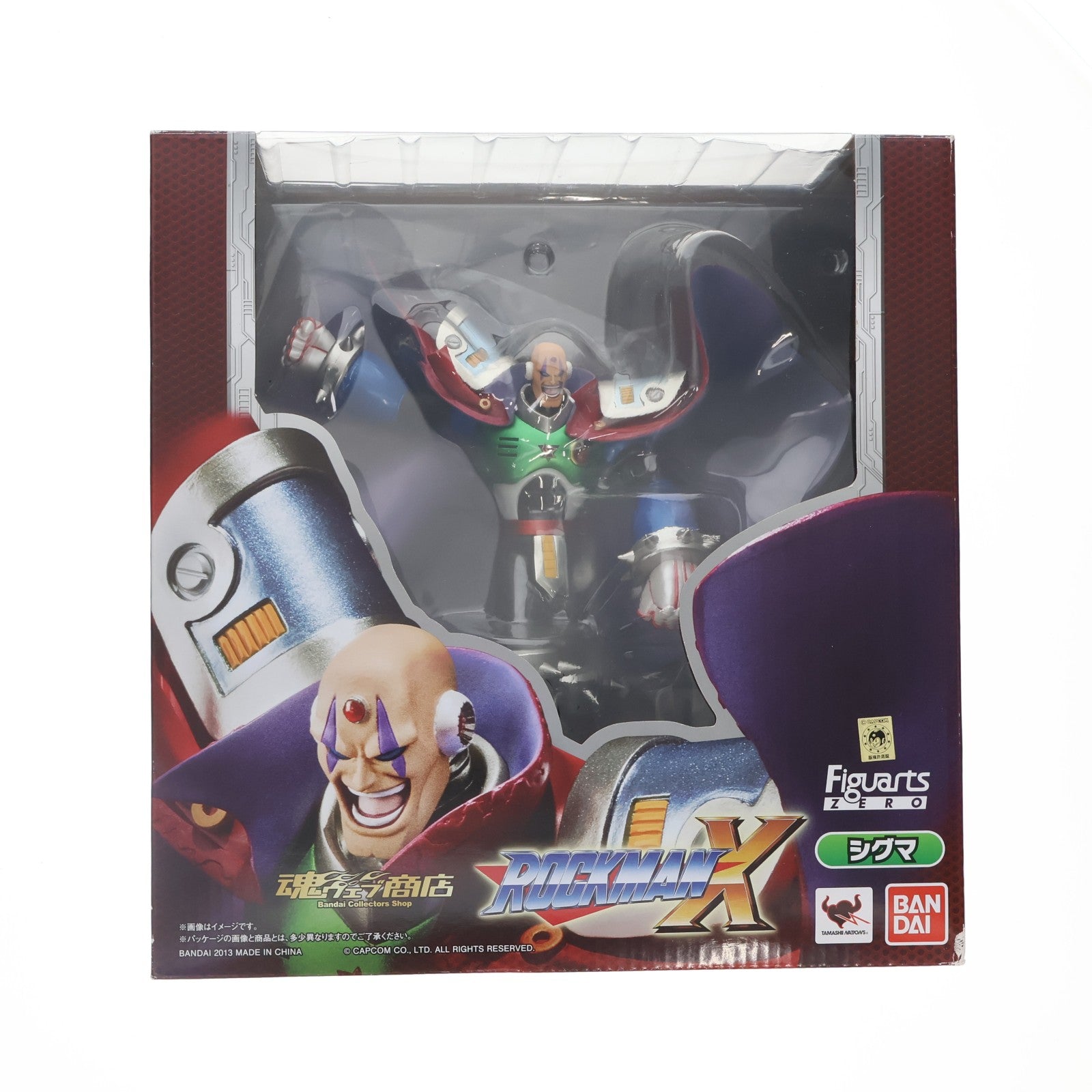 【中古即納】[FIG] 魂ウェブ商店限定 フィギュアーツZERO シグマ ロックマンX 完成品 フィギュア バンダイ(20130921)