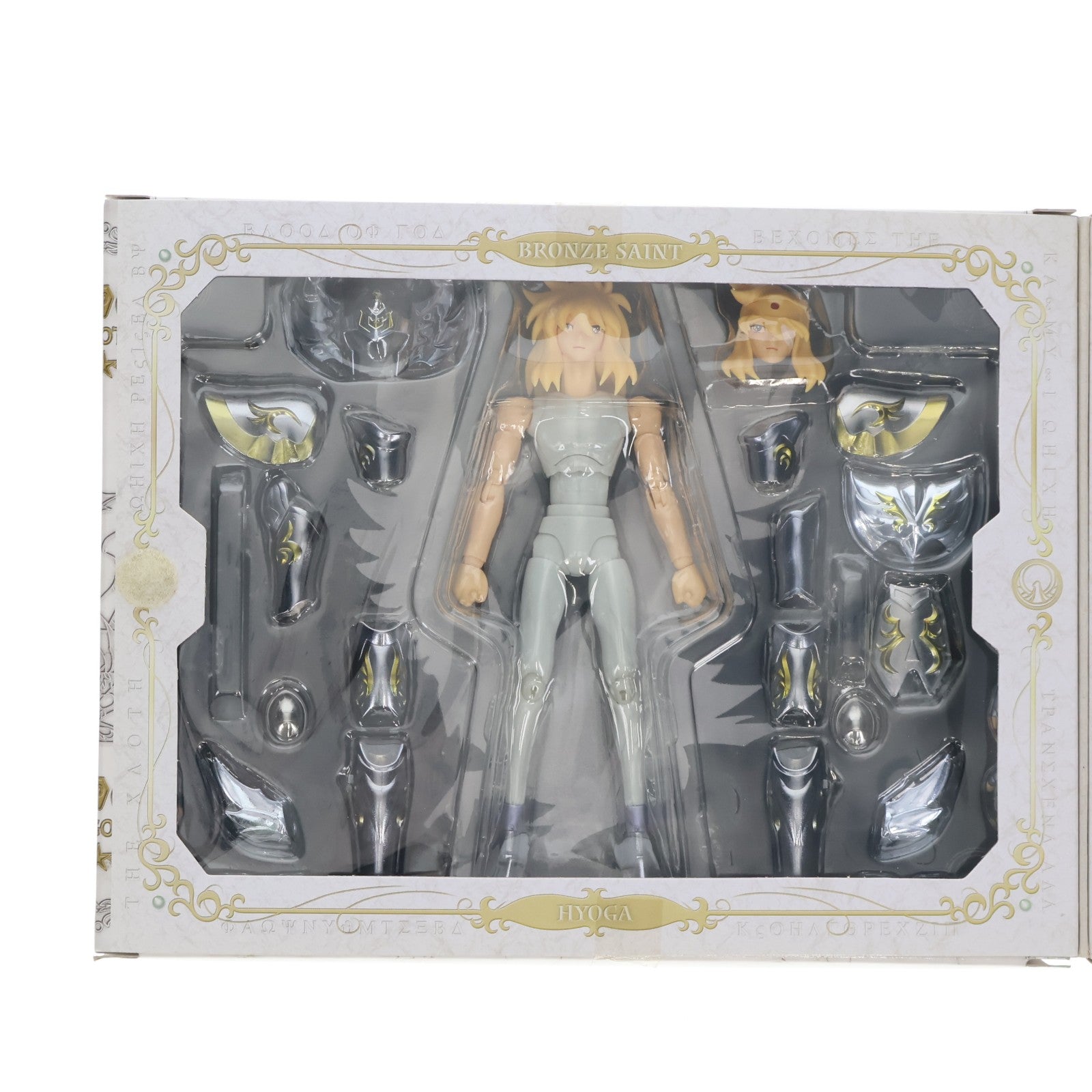 【中古即納】[FIG] 聖闘士聖衣神話 キグナス氷河 神聖衣 聖闘士星矢 完成品 可動フィギュア バンダイ(20120310)