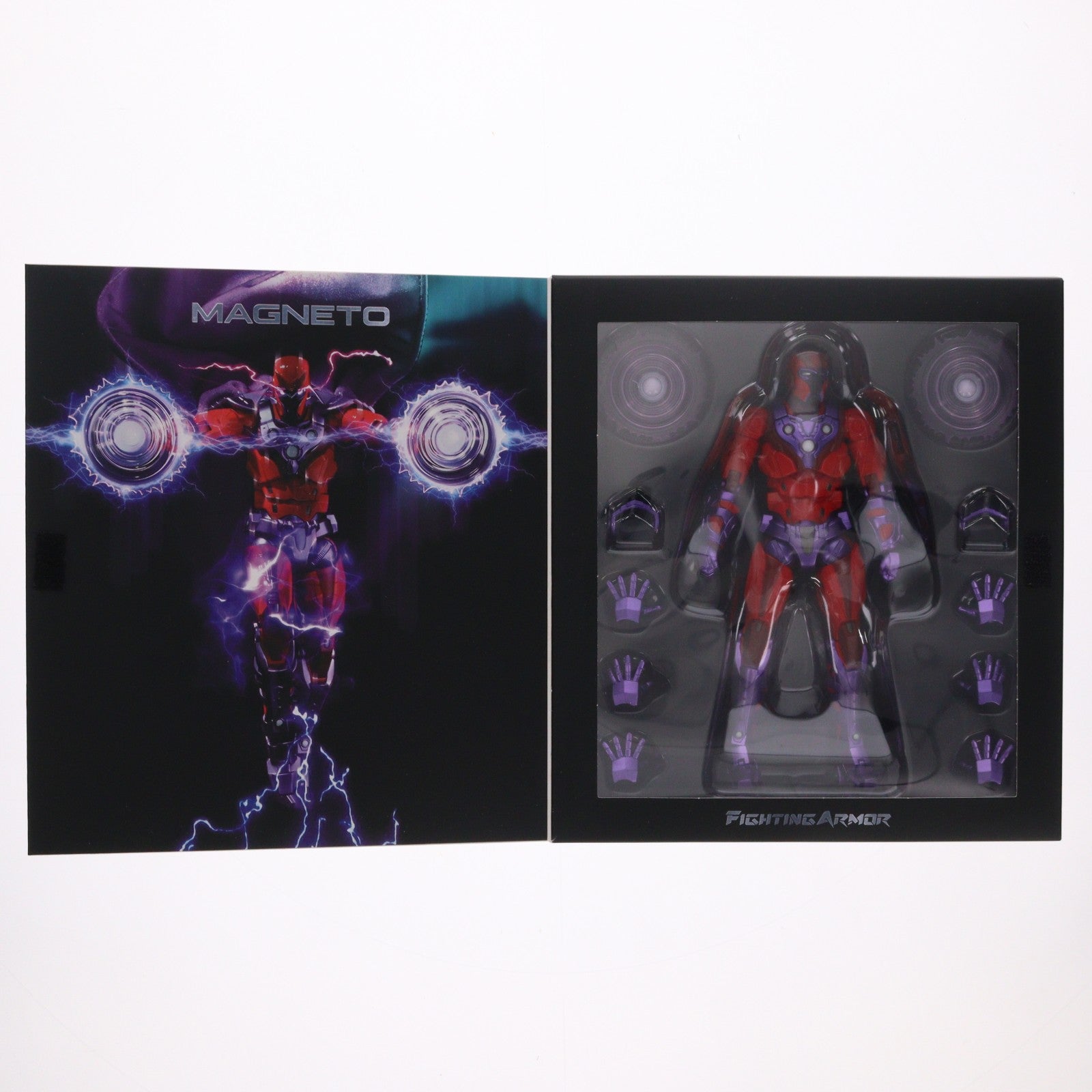 【中古即納】[FIG] FIGHTING ARMOR(ファイティングアーマー) マグニートー MARVEL(マーベル) 完成品 可動フィギュア 千値練(せんちねる)(20240630)