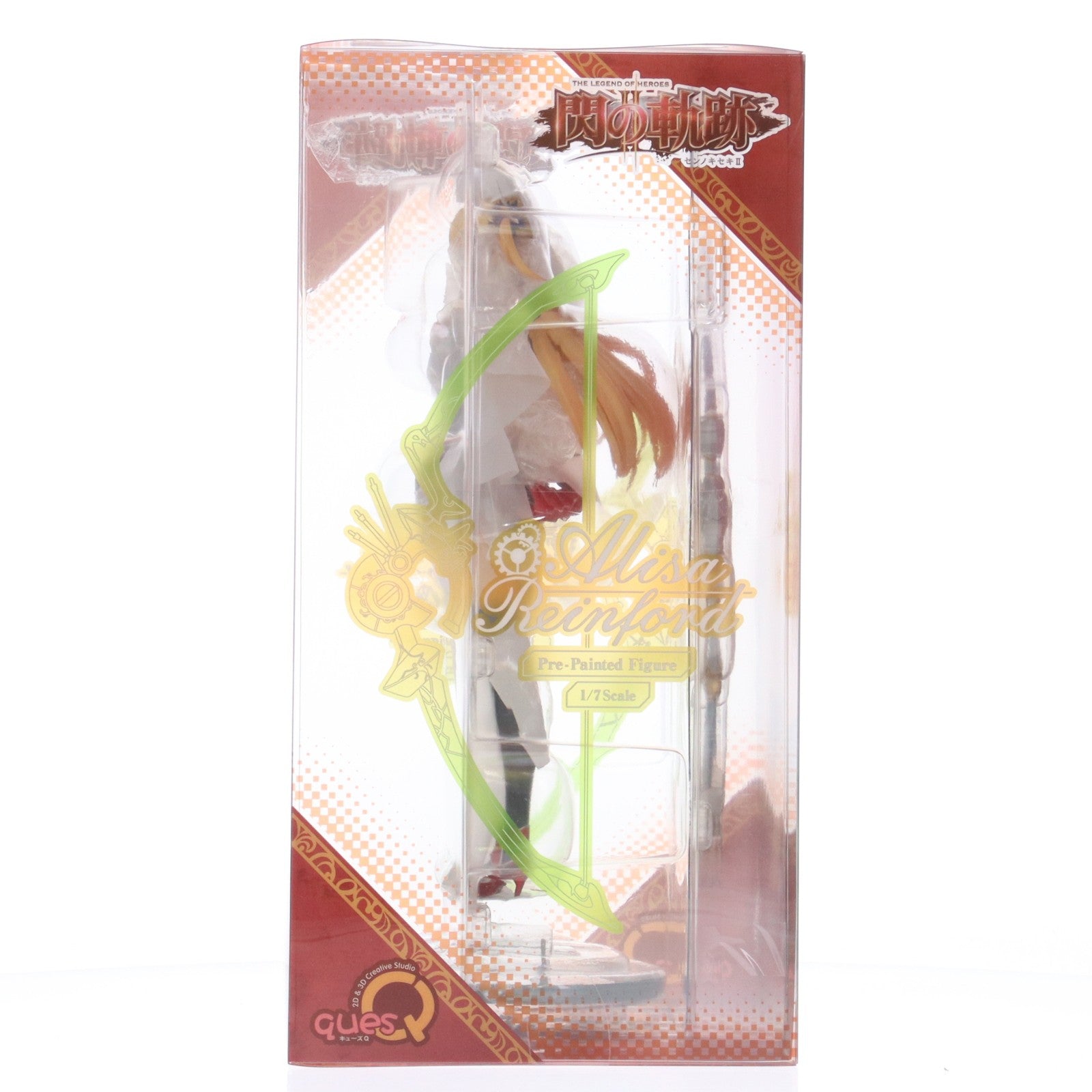 【中古即納】[FIG] アリサ・ラインフォルト 英雄伝説 閃の軌跡II 1/7 完成品 フィギュア キューズQ(20250331)