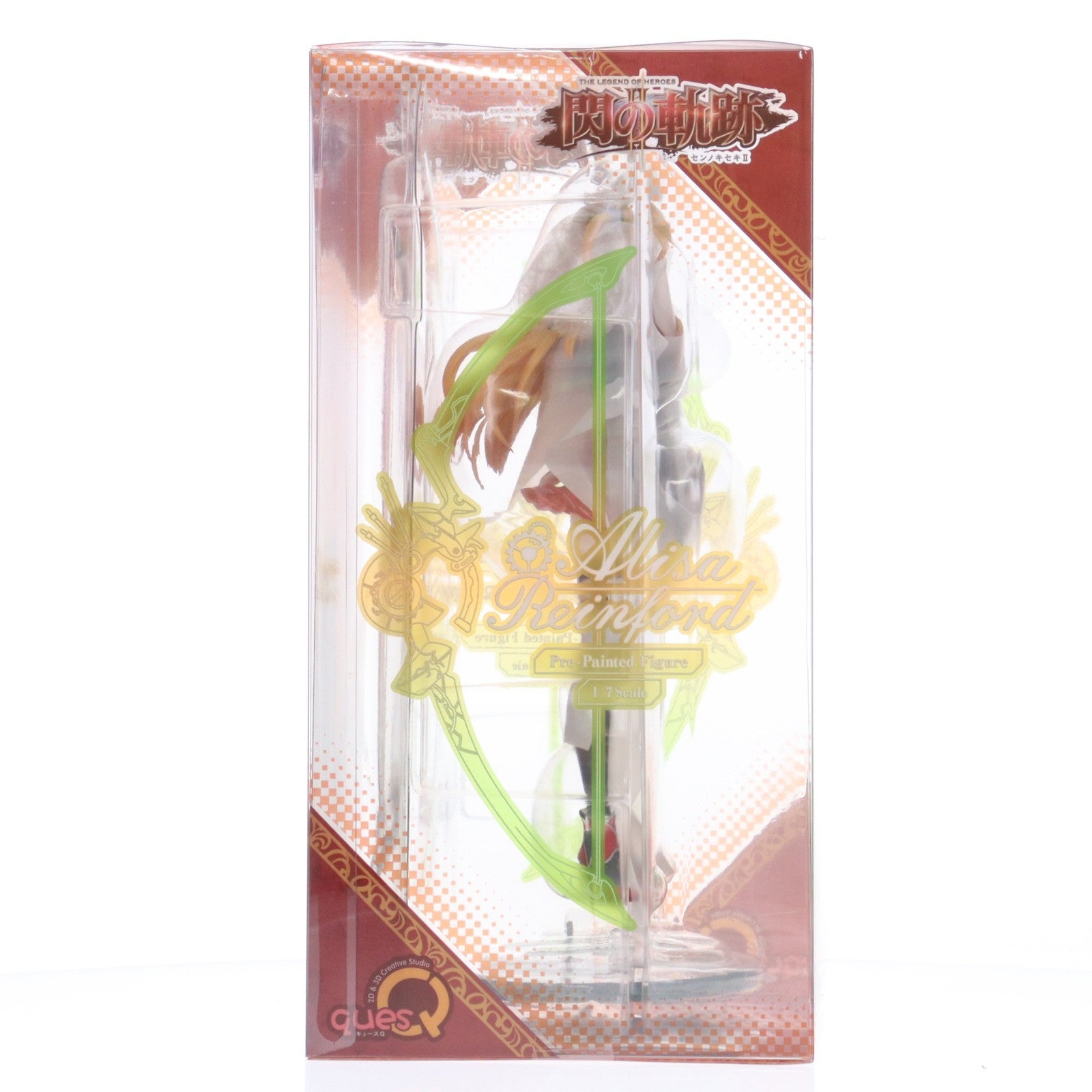 【中古即納】[FIG] アリサ・ラインフォルト 英雄伝説 閃の軌跡II 1/7 完成品 フィギュア キューズQ(20250331)