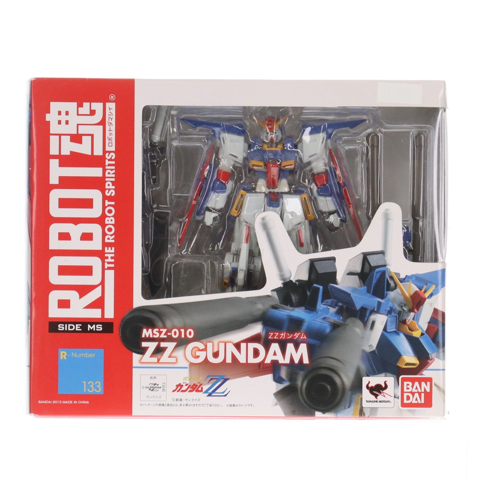 【中古即納】[FIG] ROBOT魂(SIDE MS) ZZガンダム 機動戦士ガンダムZZ(ダブルゼータ) 完成品 可動フィギュア バンダイ(20130126)