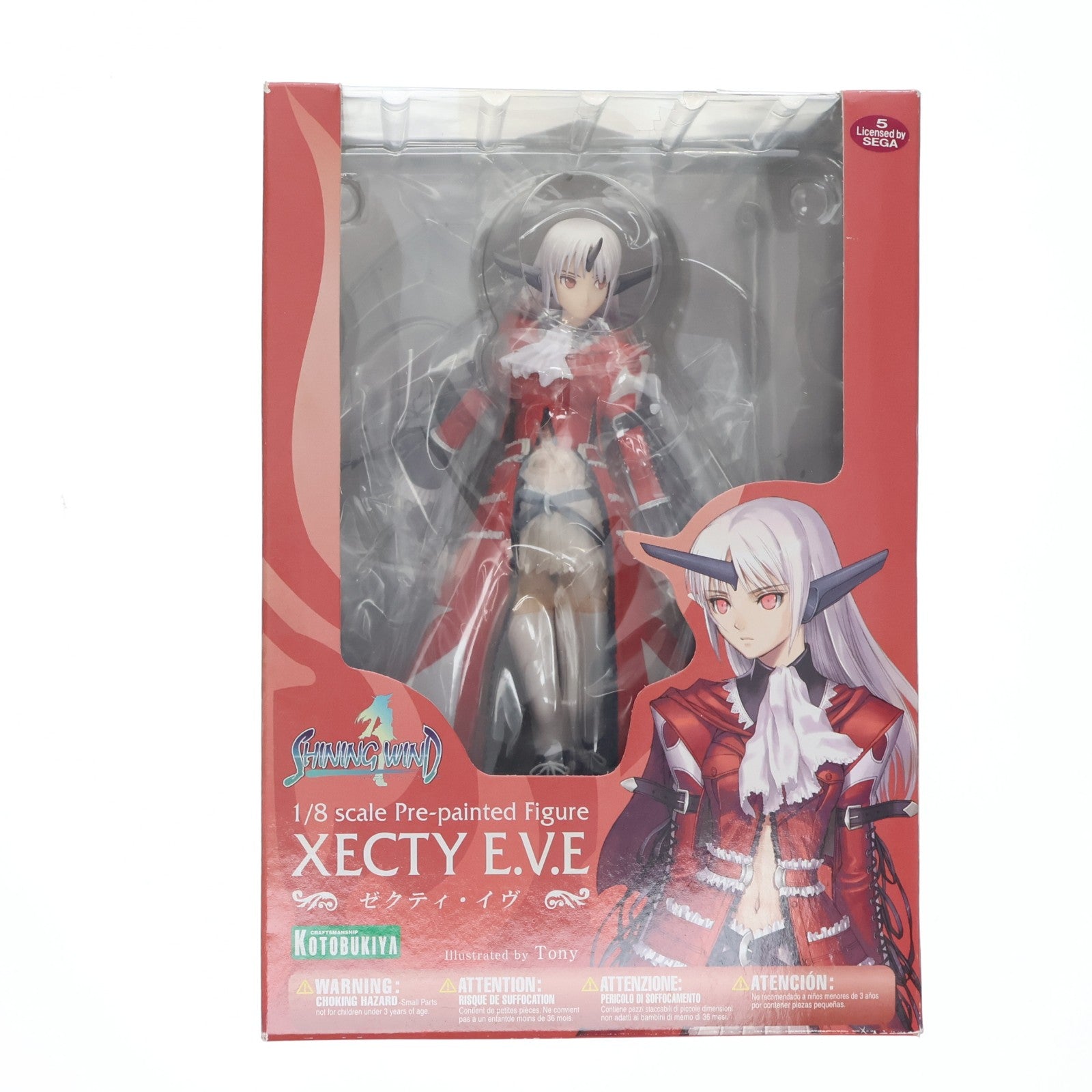 【中古即納】[FIG] ゼクティ・イヴ シャイニング・ウィンド 1/8 完成品 フィギュア(PP294) コトブキヤ(20100526)
