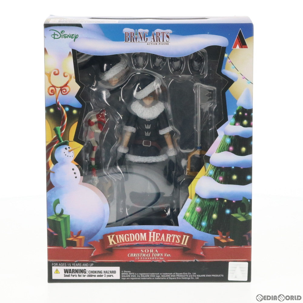 【中古即納】[FIG] BRING ARTS(ブリングアーツ) ソラ クリスマスタウンVer. KINGDOM HEARTS II(キングダム ハーツ2) 完成品 可動フィギュア スクウェア・エニックス(20190329)